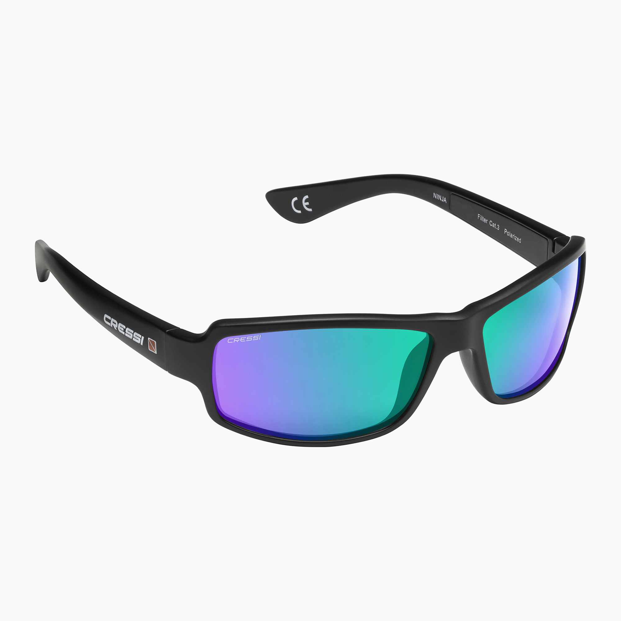 Cressi Ninja black/green sunglasses