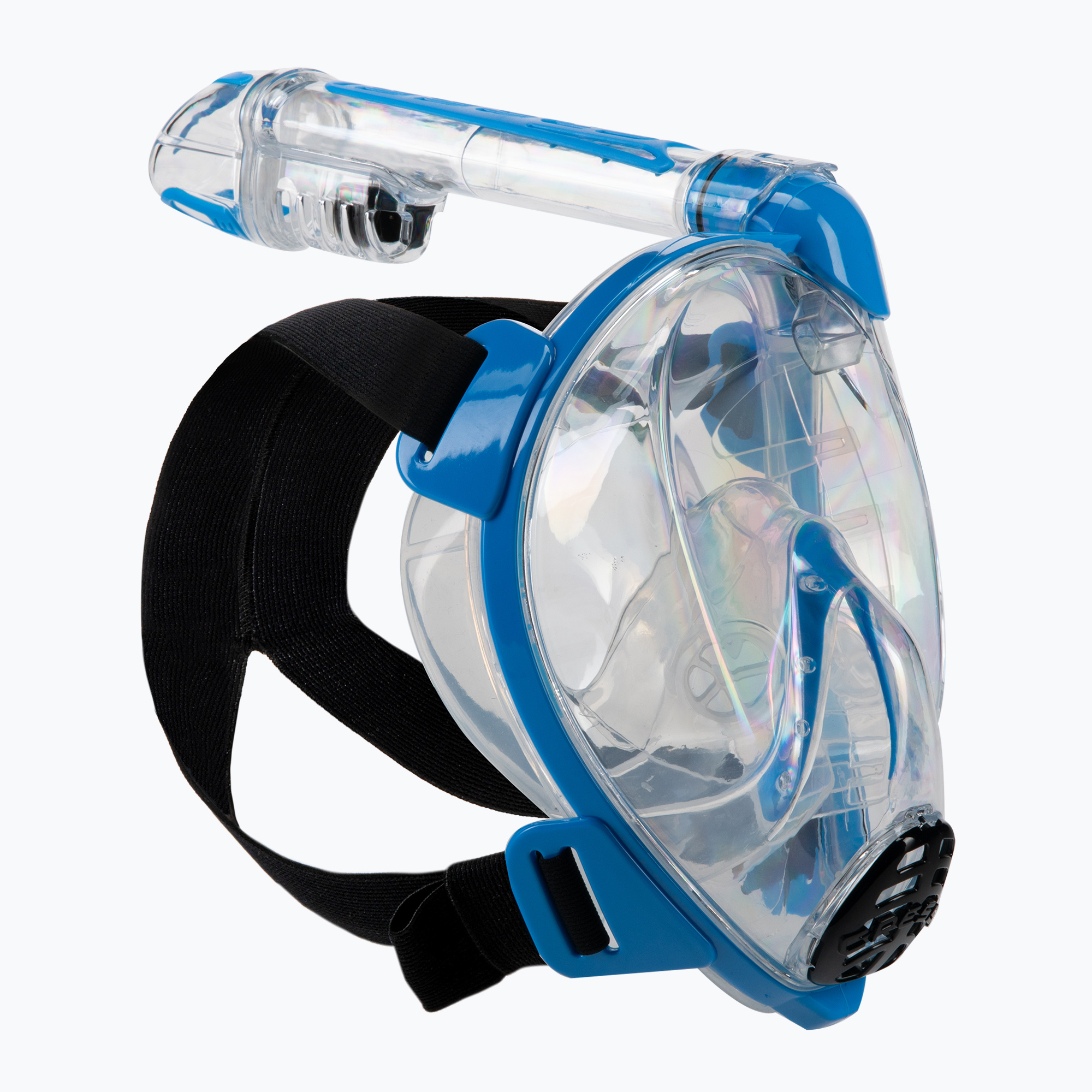 Cressi Duke Dry full face mask for snorkelling blue XDT000020 (S-M)