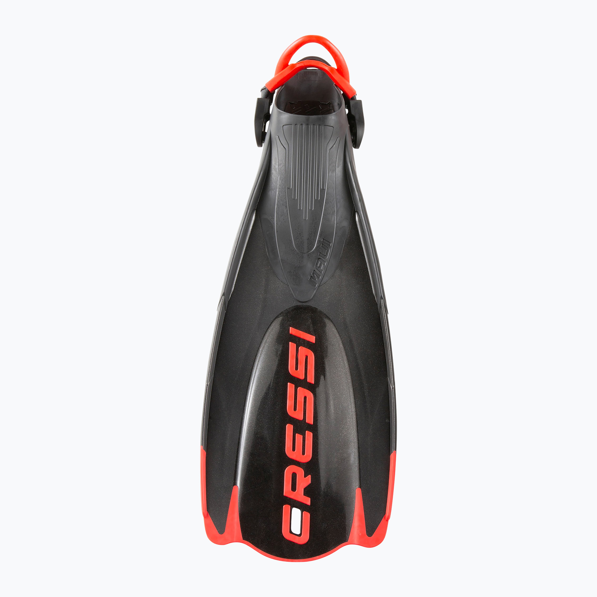 Cressi Maui Fins black/red snorkelling fins (S-M)