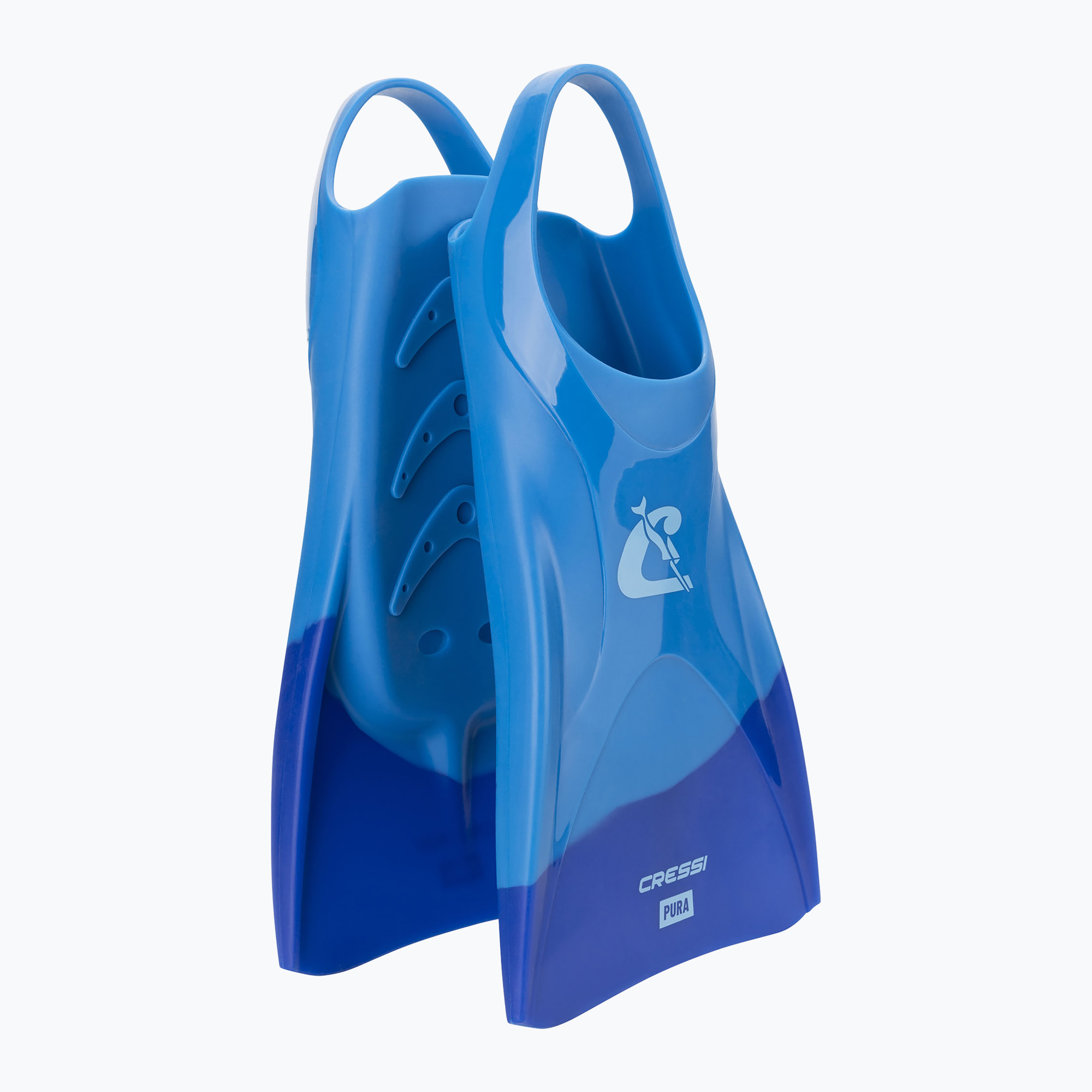 Cressi Pura blue/azure swimming fins (38-40 EU)