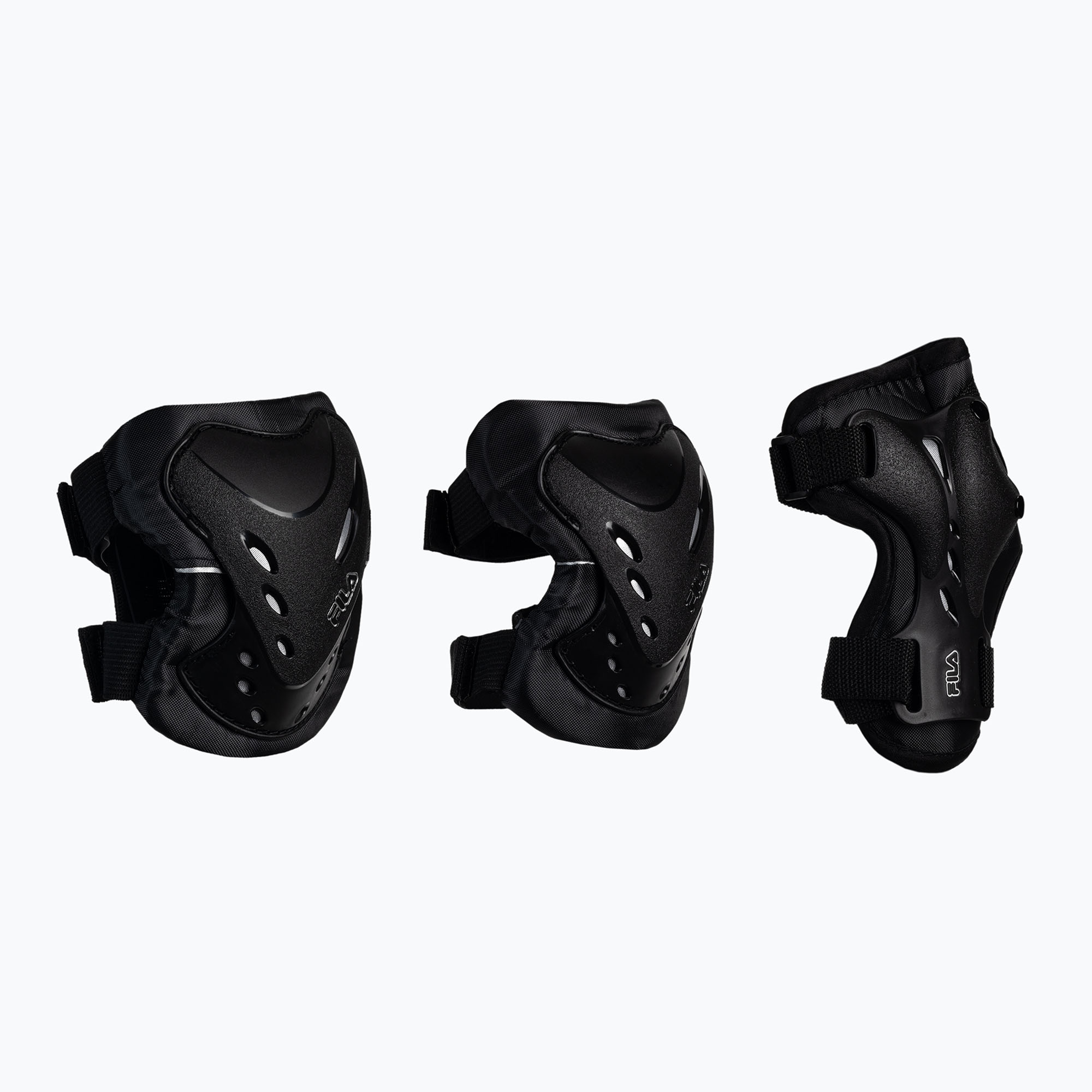 Men's protection set FILA FP Gears black/silver (M)