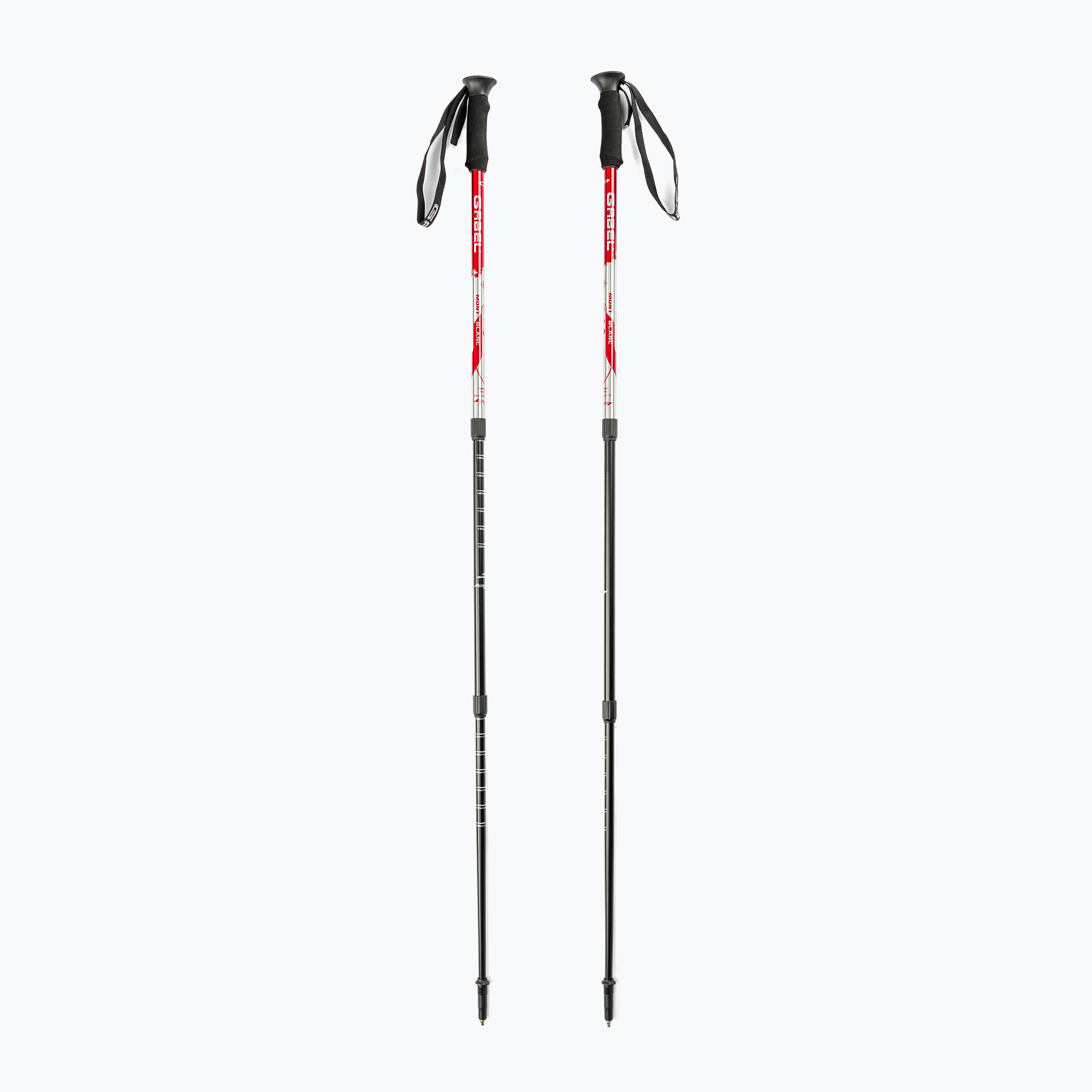 GABEL Mont Blanc trekking poles red 7009430700000