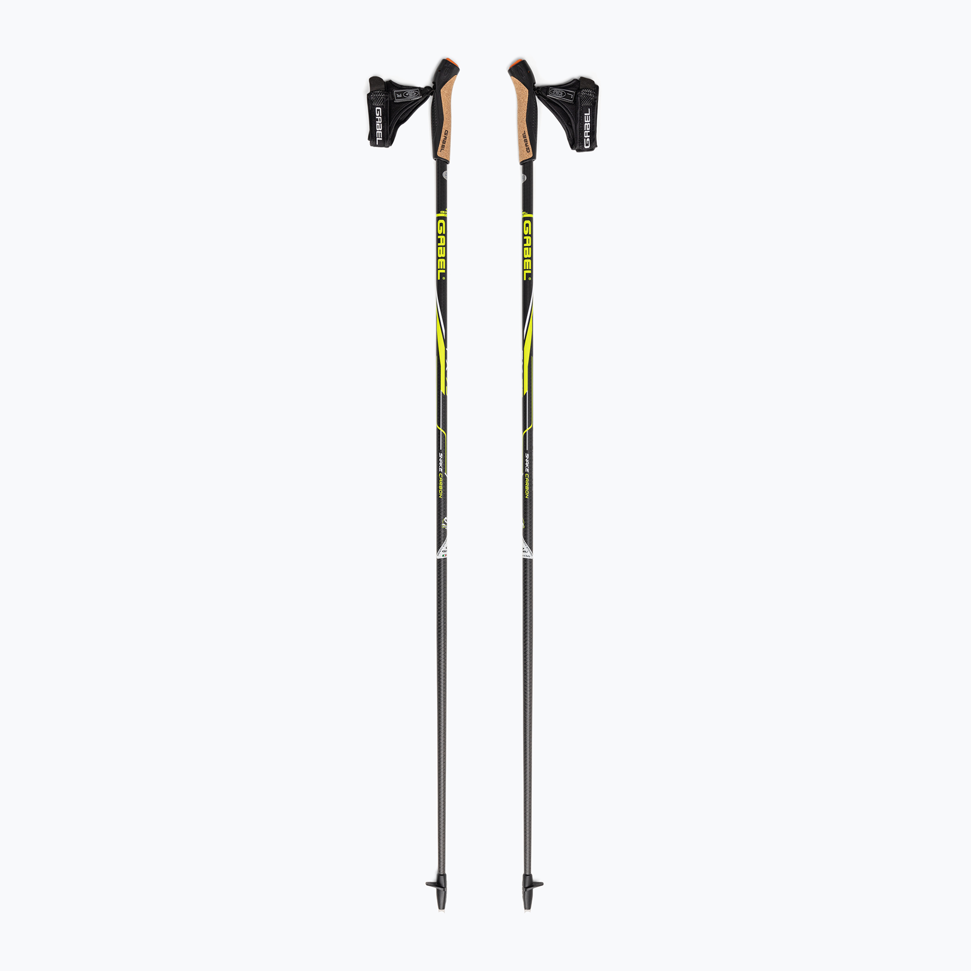 Nordic walking poles GABEL FX-75 black (120 cm)
