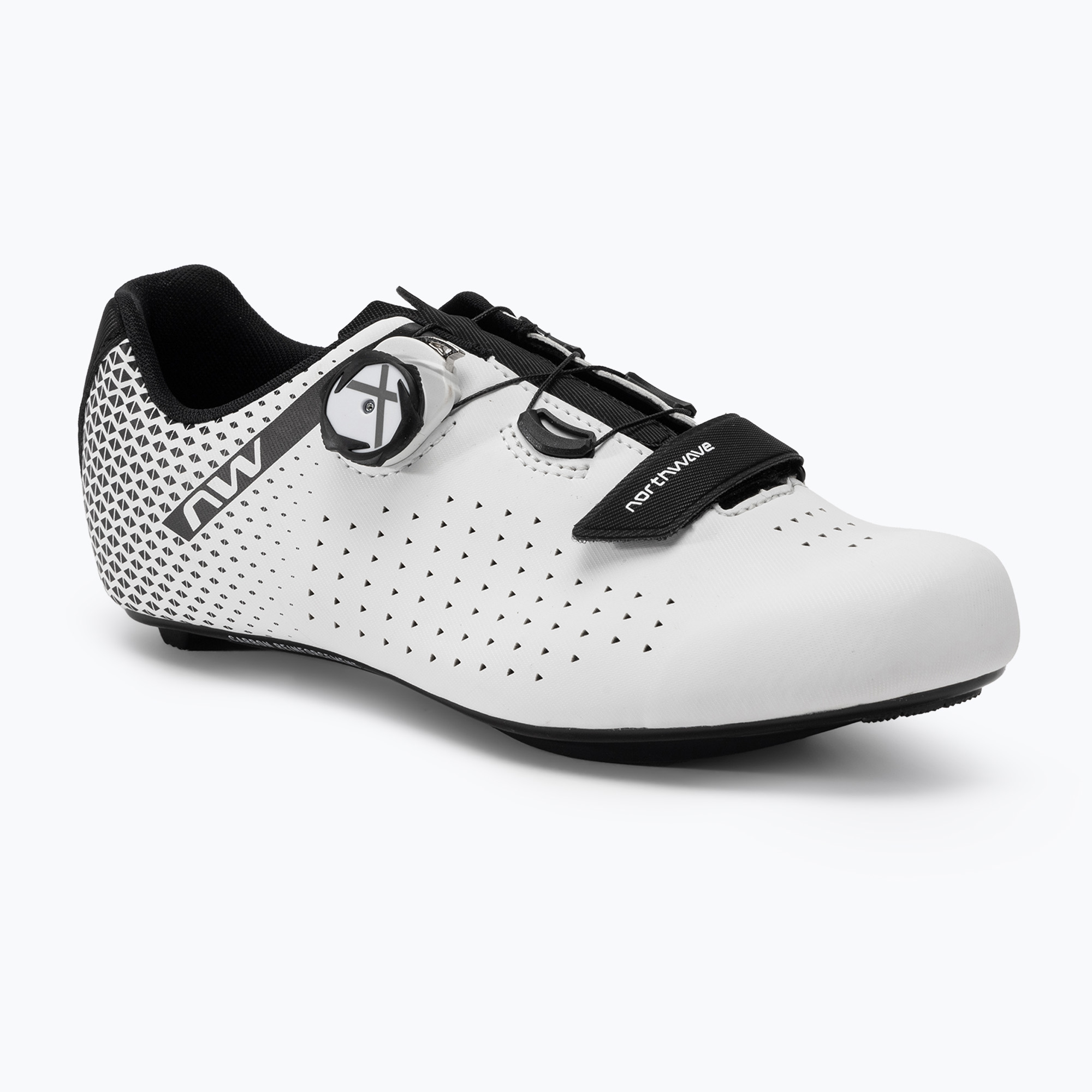 Northwave Core Plus 2 men's road shoes white/black (42.5 EU)