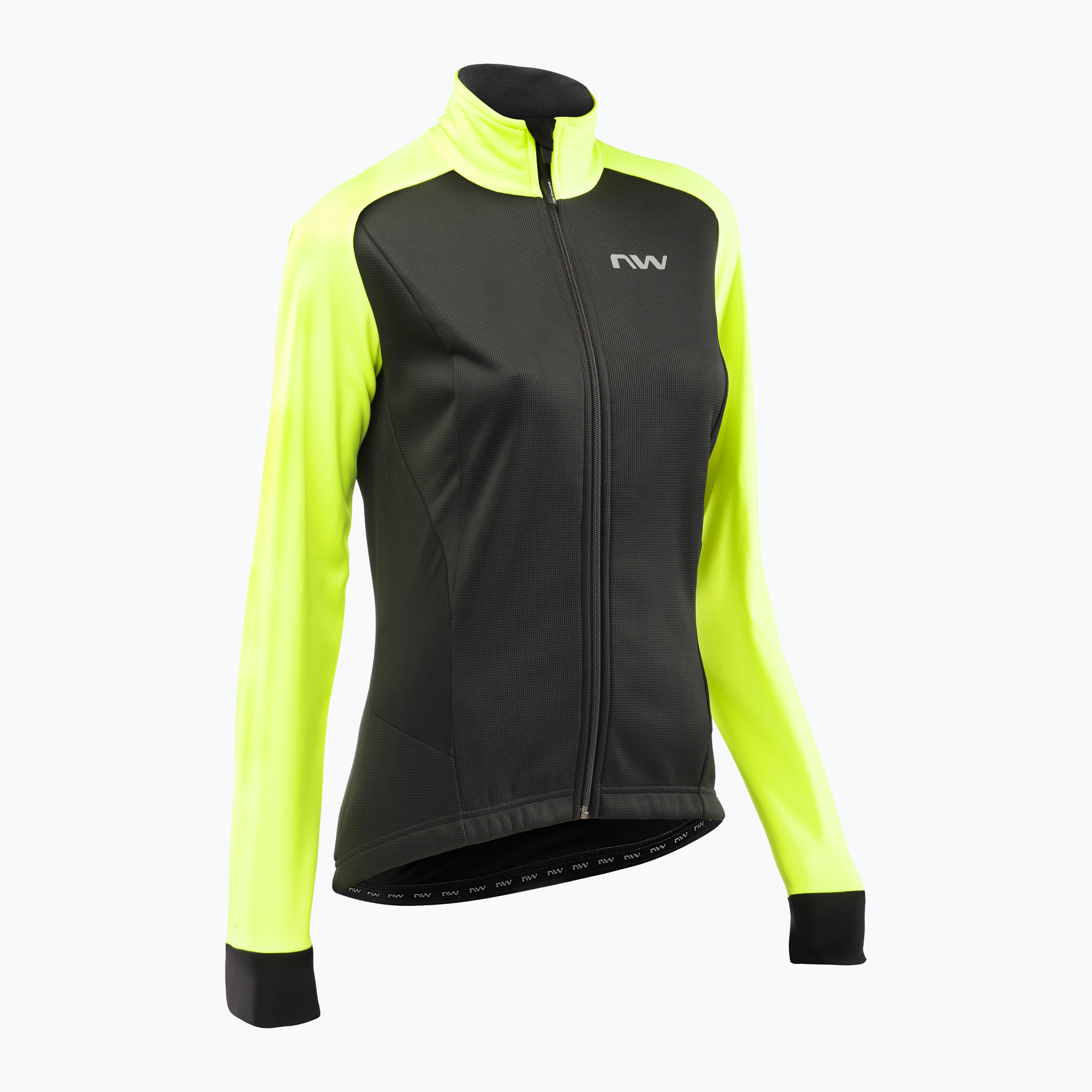 Northwave Reload SP women's cycling jacket black/yellow 89211091 (S)