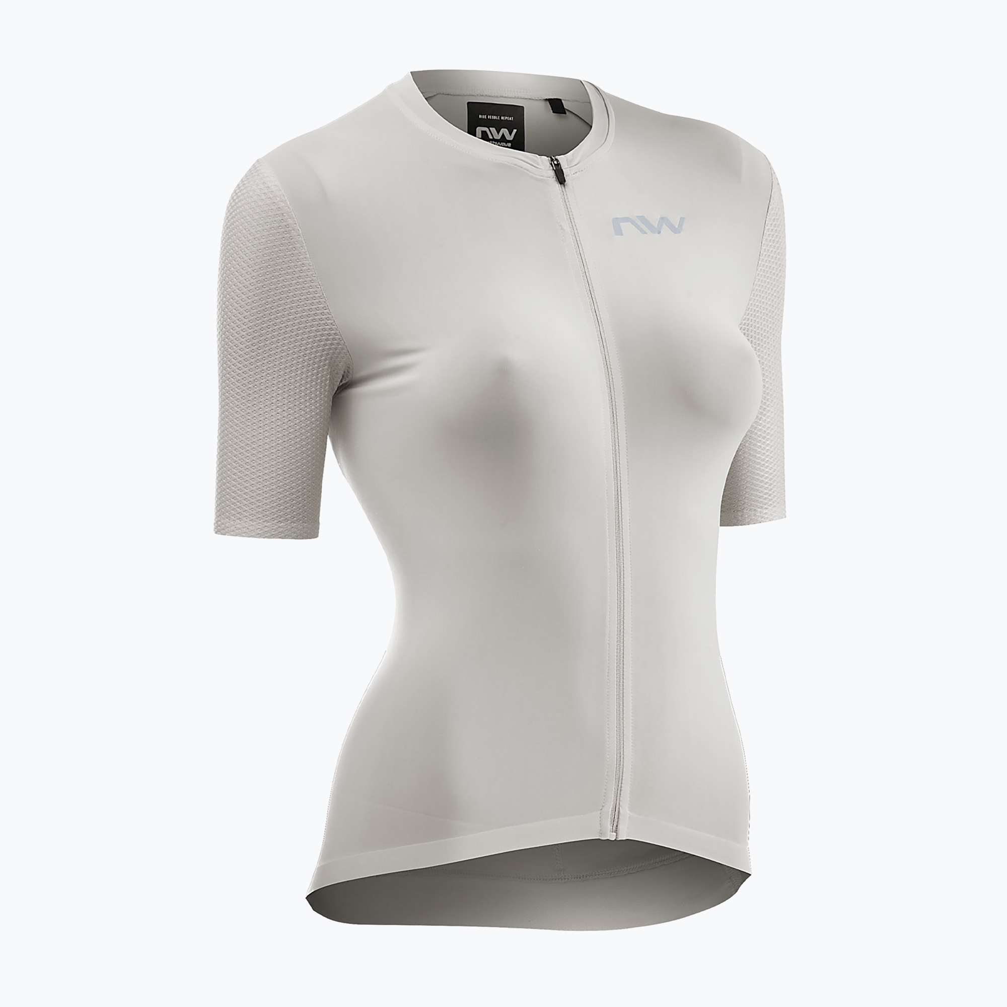 Women's cycling jersey Northwave Extreme light grey (S)