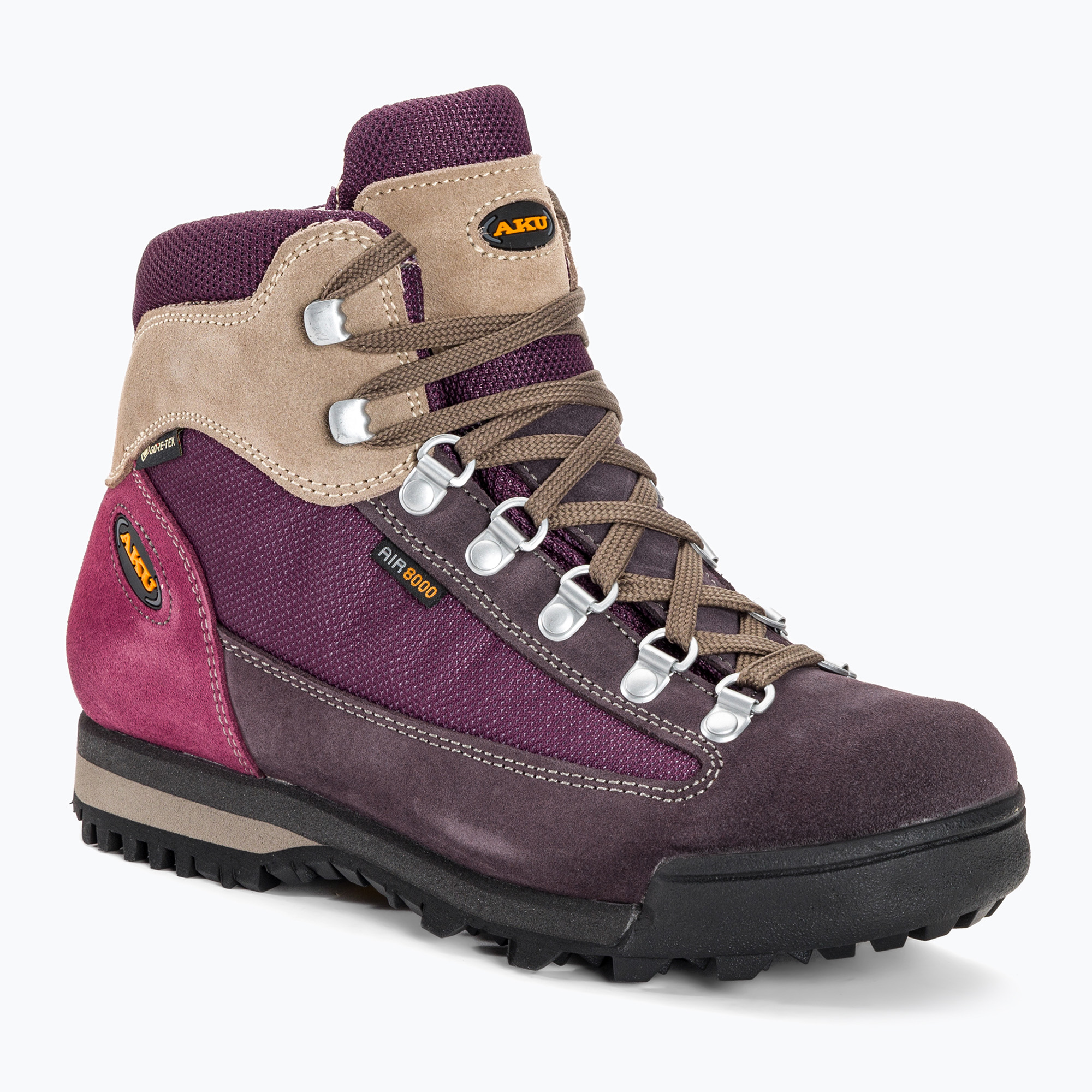 Women's trekking boots AKU Ultra Light Original GTX burgundy/violet (37.5 (4.5 UK))