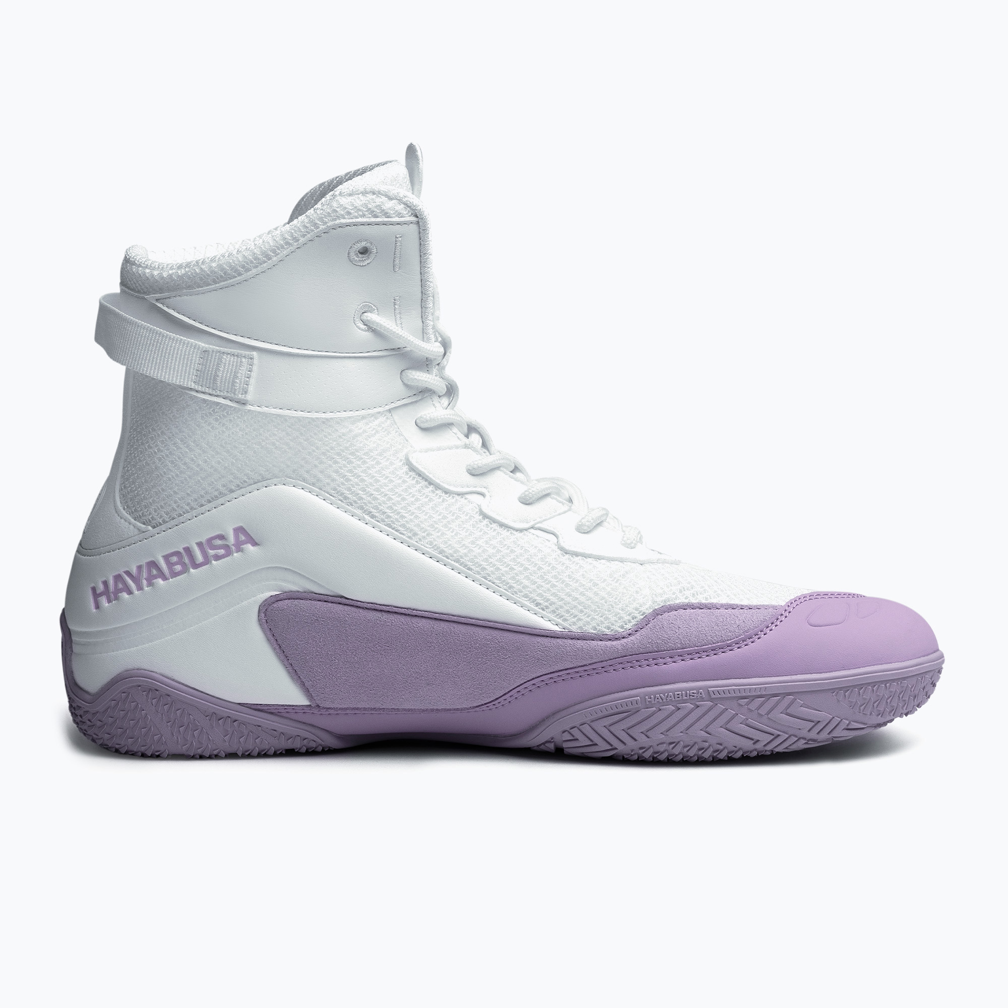 Hayabusa Talon Boxing shoes white/lavender (43 EU)