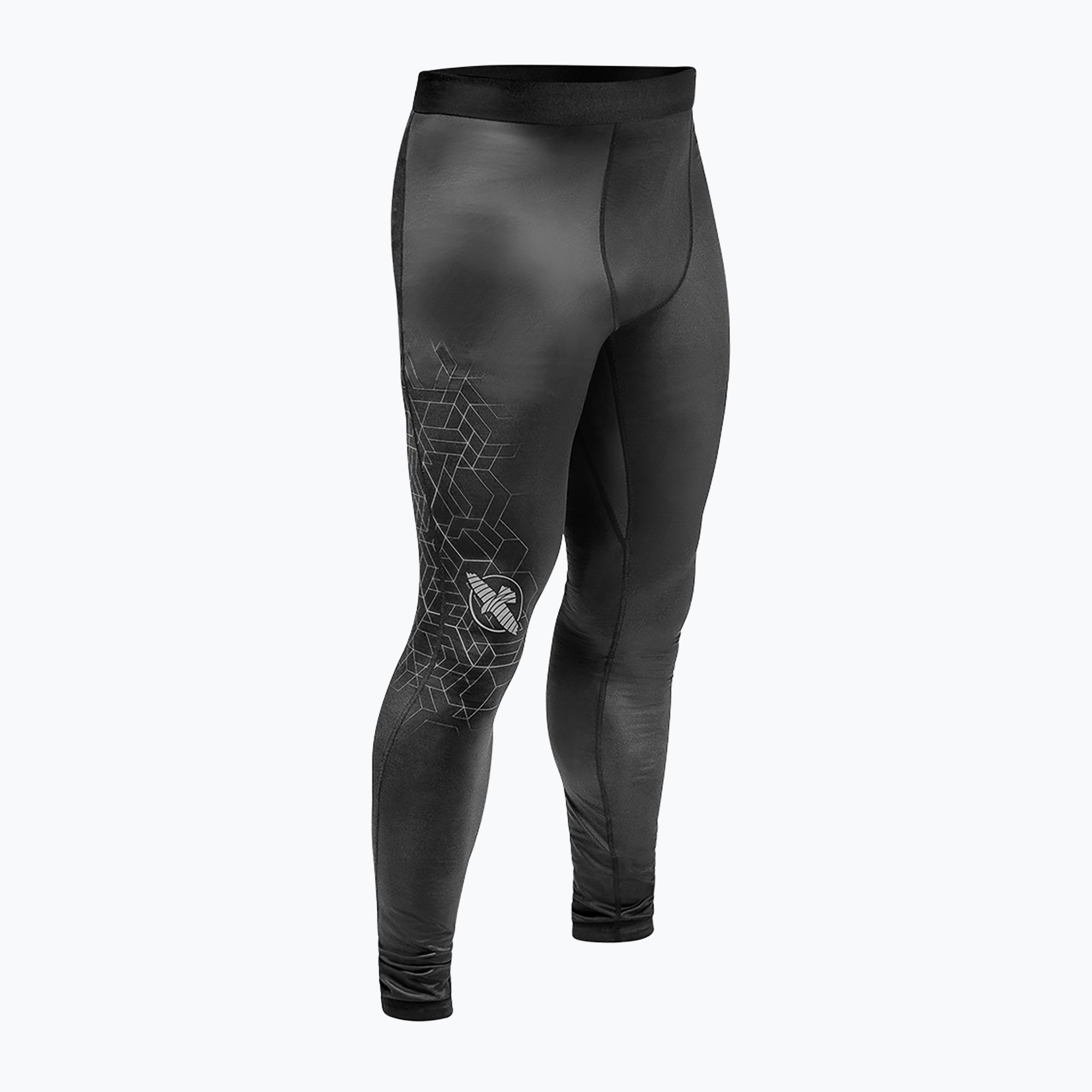 Men's training leggings Hayabusa Geo Youth Jiu Jitsu Spats grey (XL)