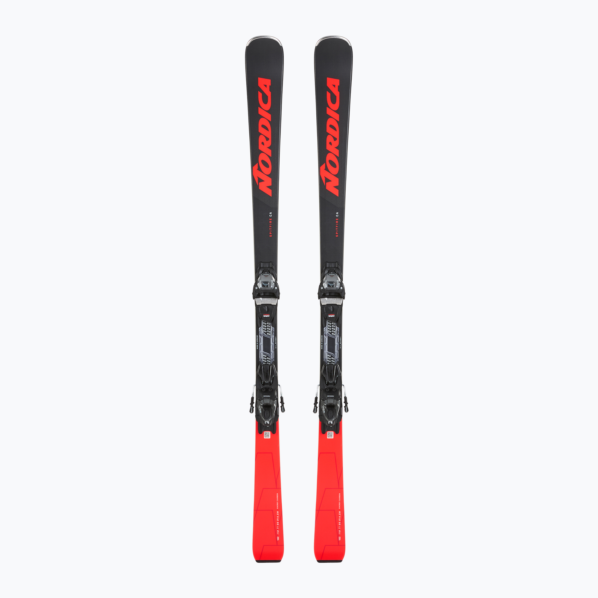 Nordica Spitfire CA FDT downhill ski + bindings TP2COMP10 FDT anthracite/red (162 cm)
