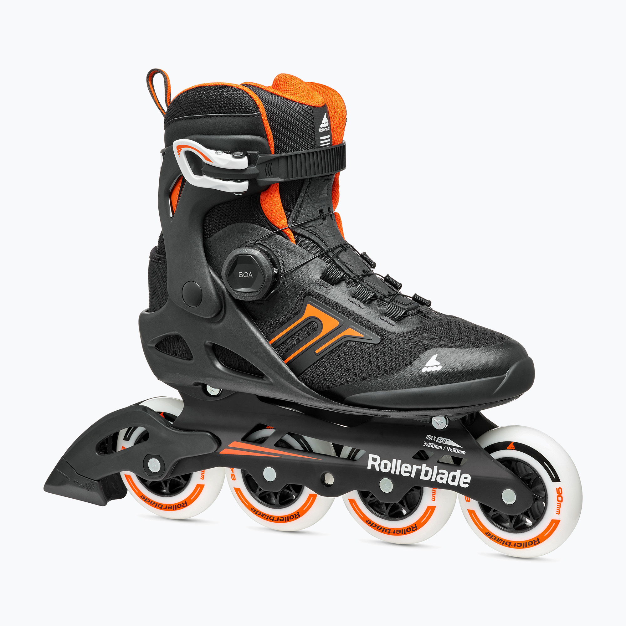 Men's Rollerblade Macroblade 90 BOA black/orange roller skates (43-44 EU)