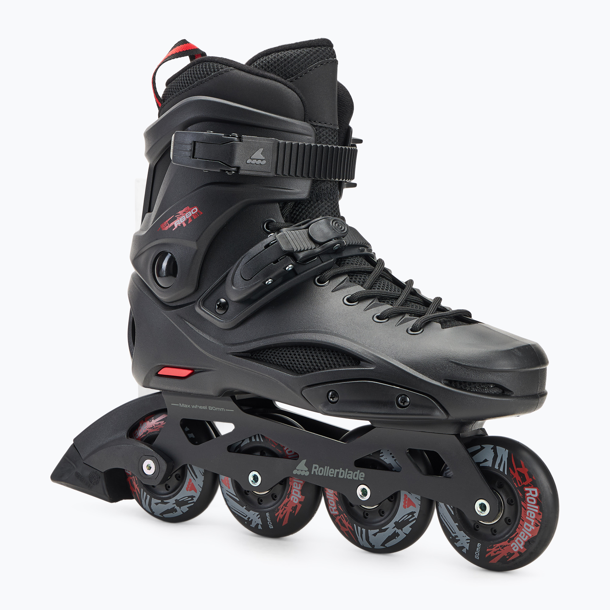 Men's Rollerblade RB 80 black/red roller skates (38 EU)
