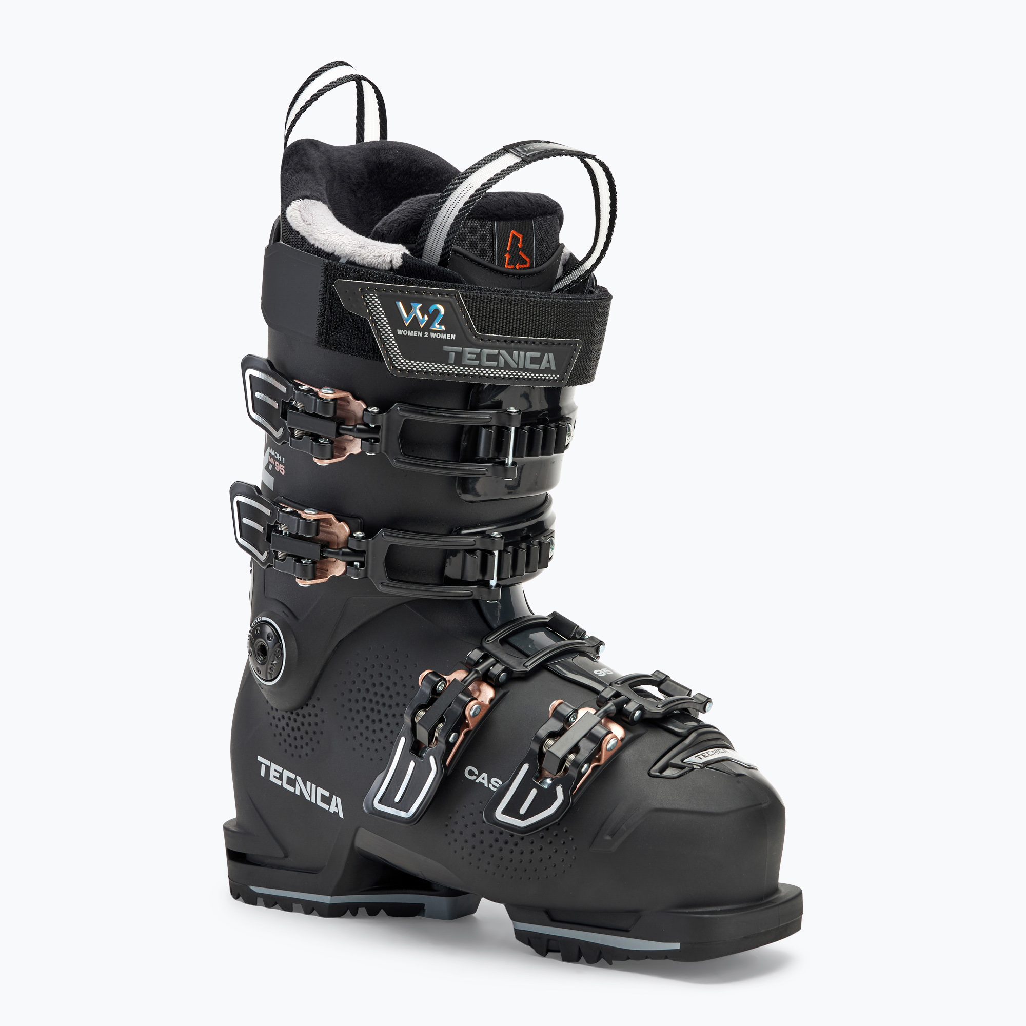 Women's ski boots Tecnica Mach1 95 MV W TD GW black (26.5 cm)