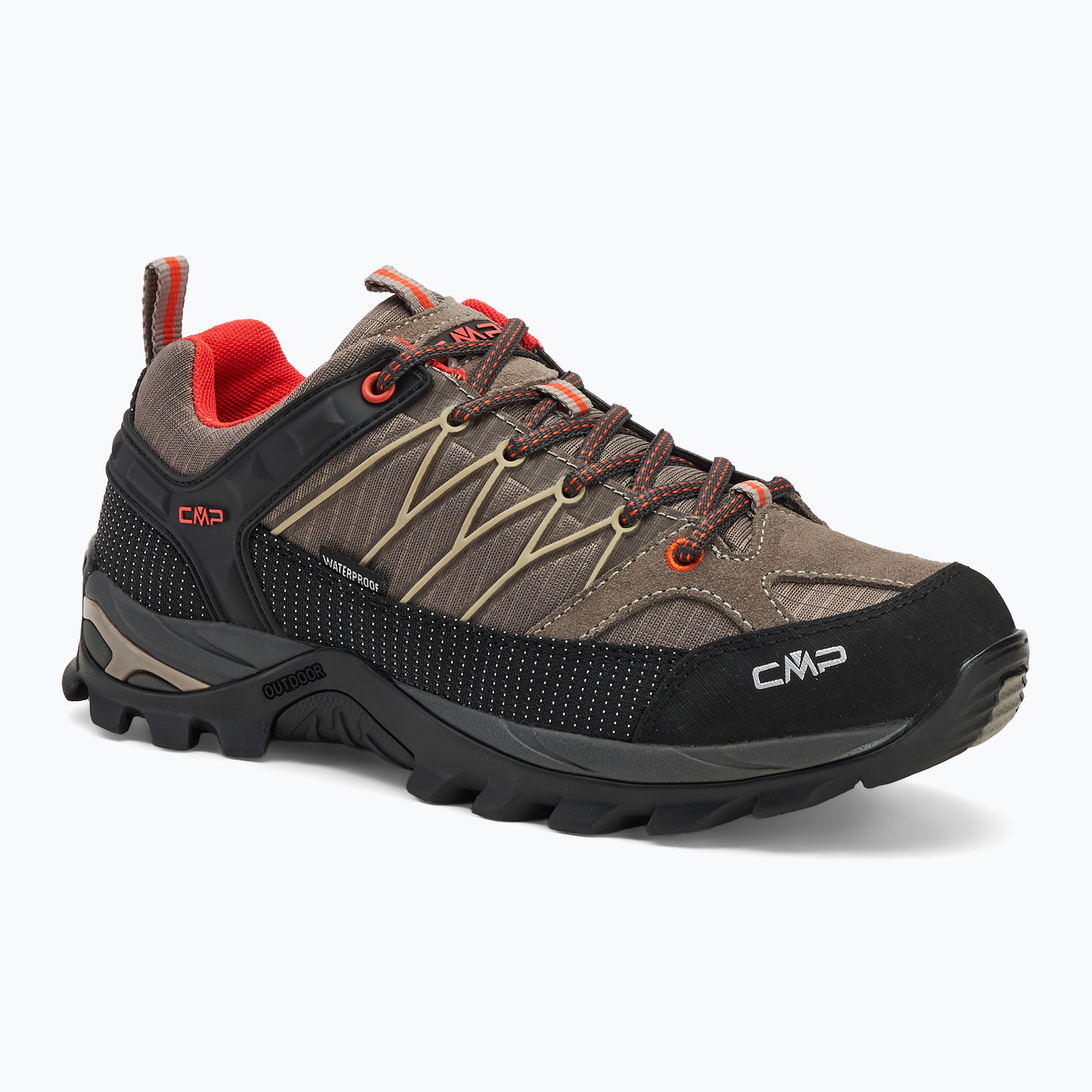 Men's trekking boots CMP Rigel Low Wp deserto/arena