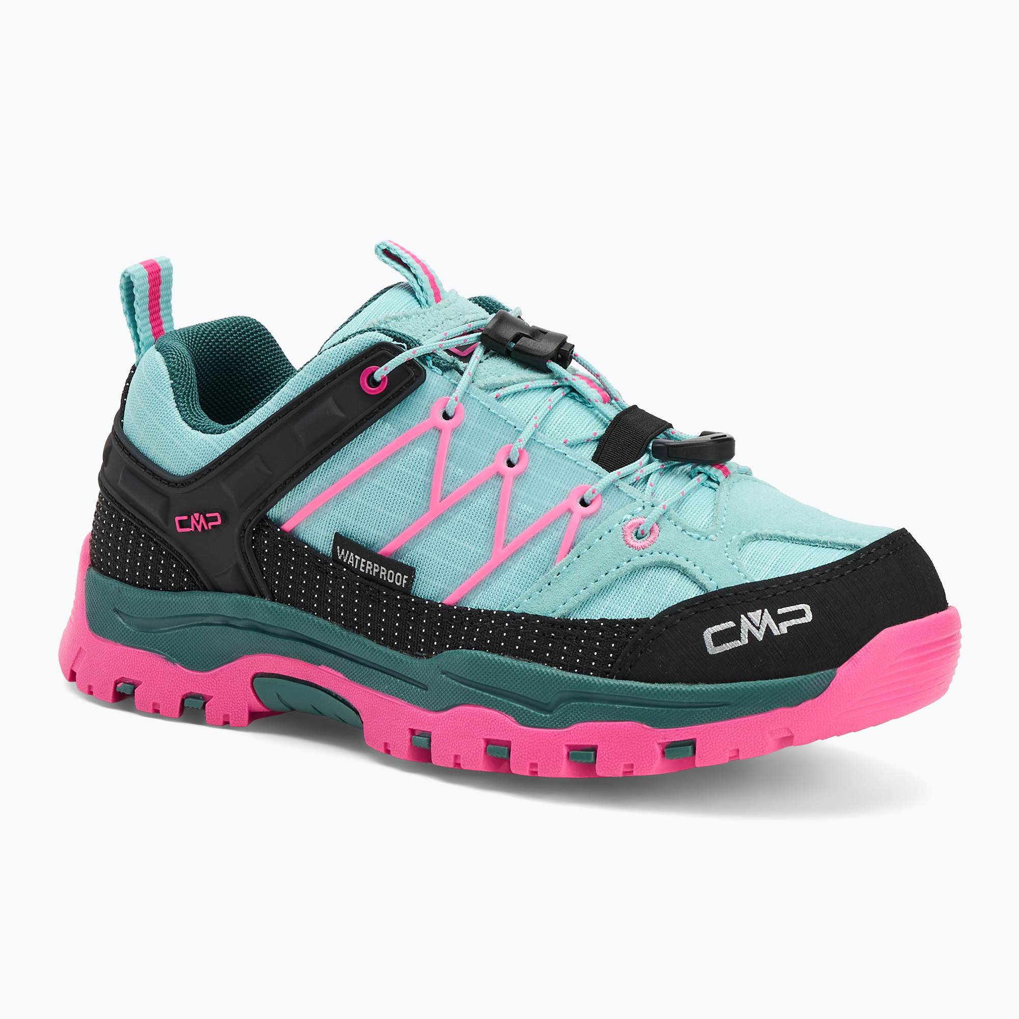 CMP children's trekking boots Rigel Low Wp opale/bubblegum (28 EU)