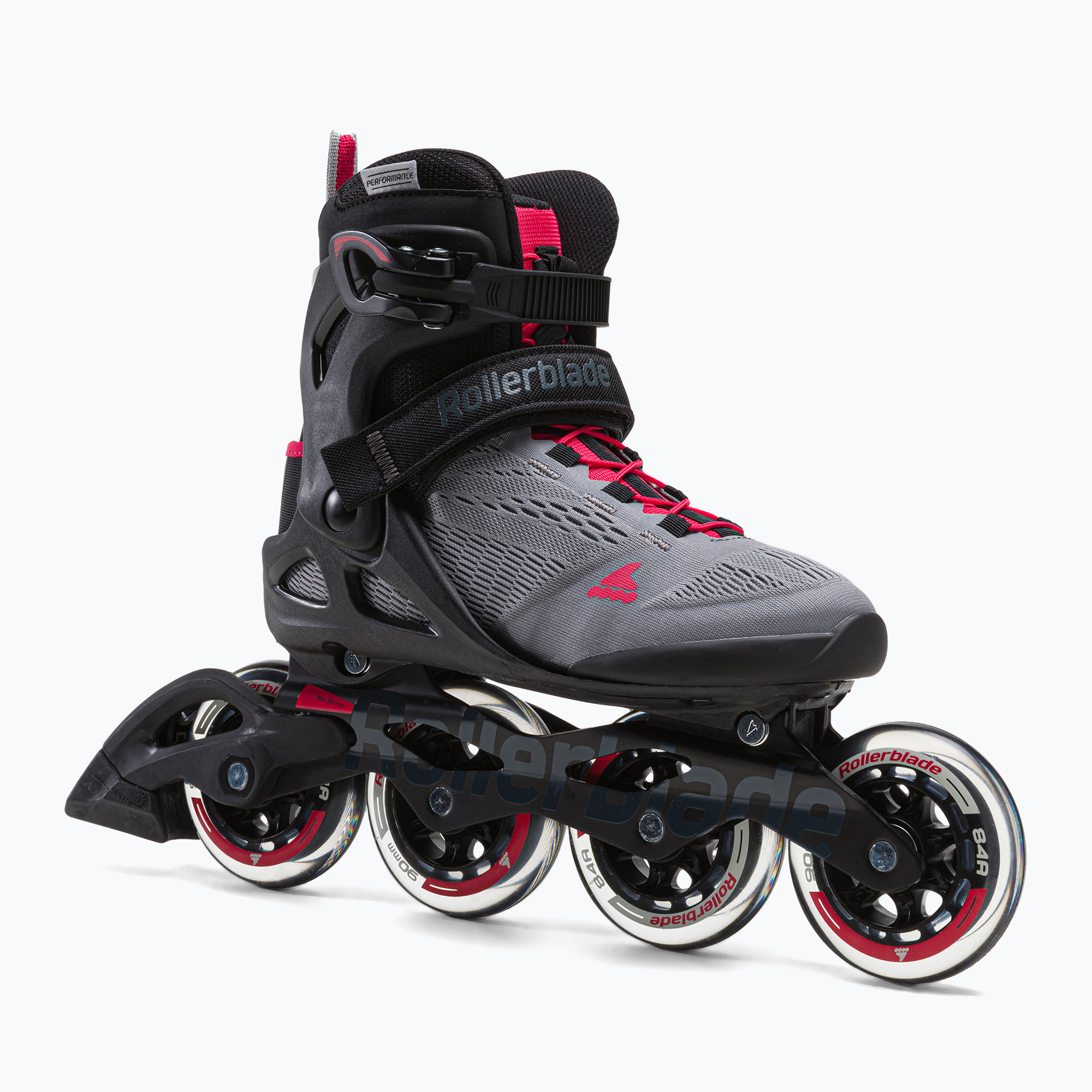 Women's Rollerblade Macroblade 90 W neutral grey/paradise pink roller skates (40.5 EU)