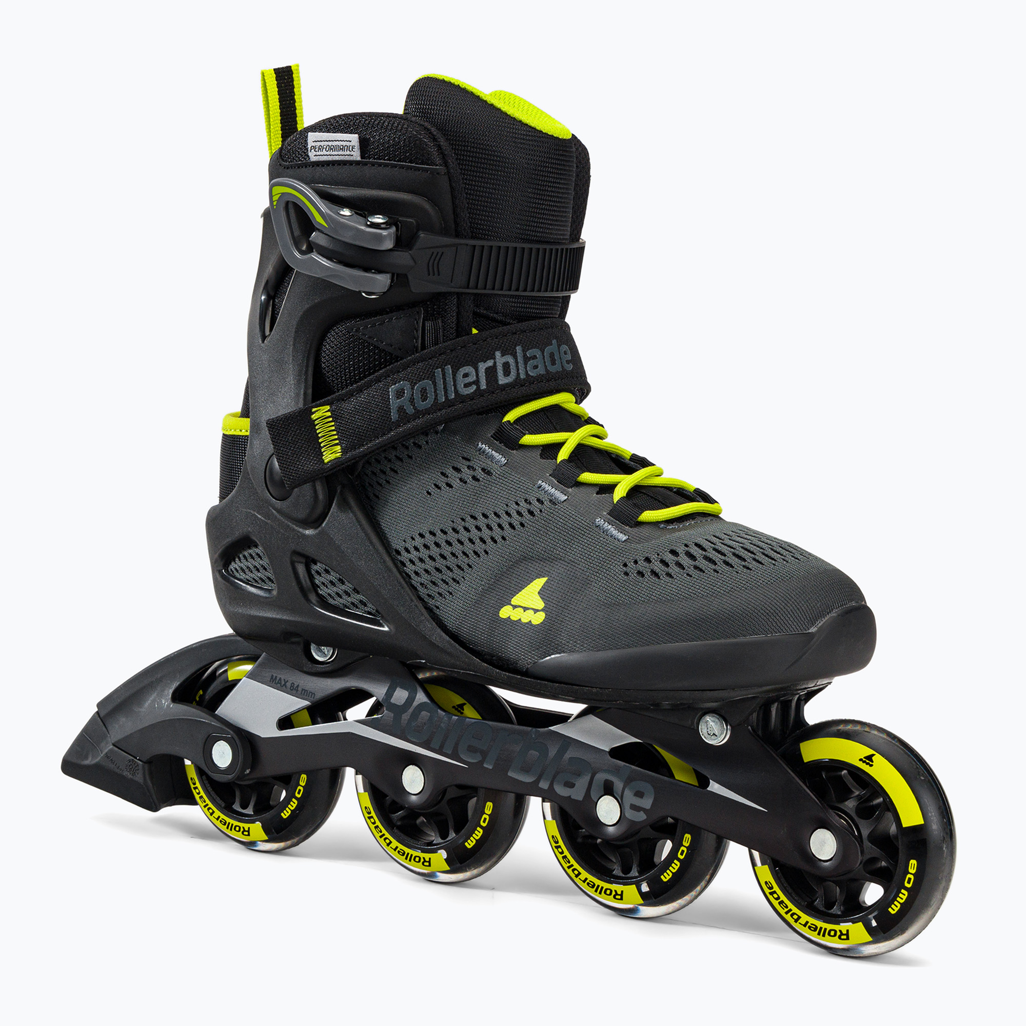 Men's Rollerblade Macroblade 80 roller skates black 07100600 1A1 (43 EU)