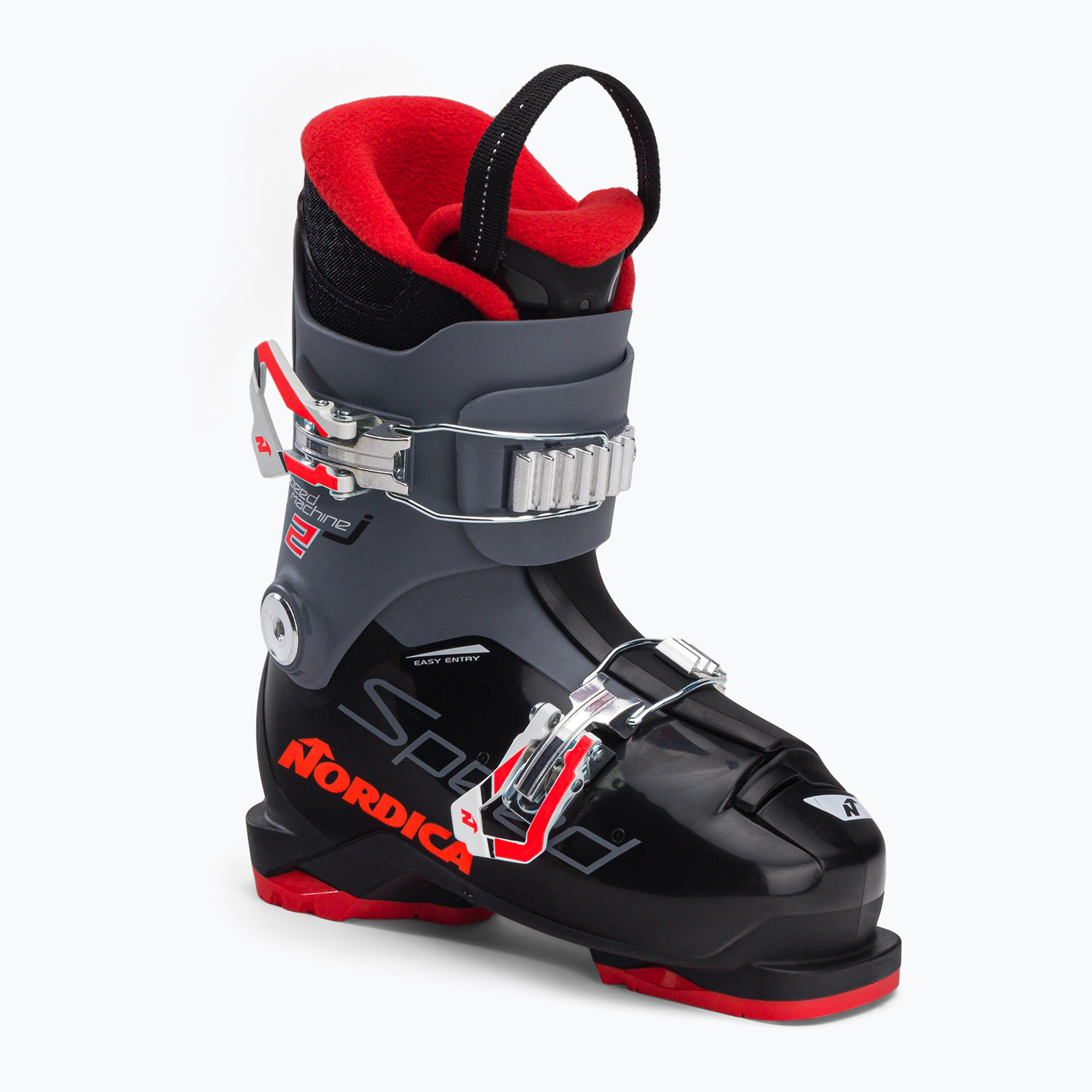Nordica Speedmachine J2 children's ski boots black/grey 050862007T1 (22.5 cm)