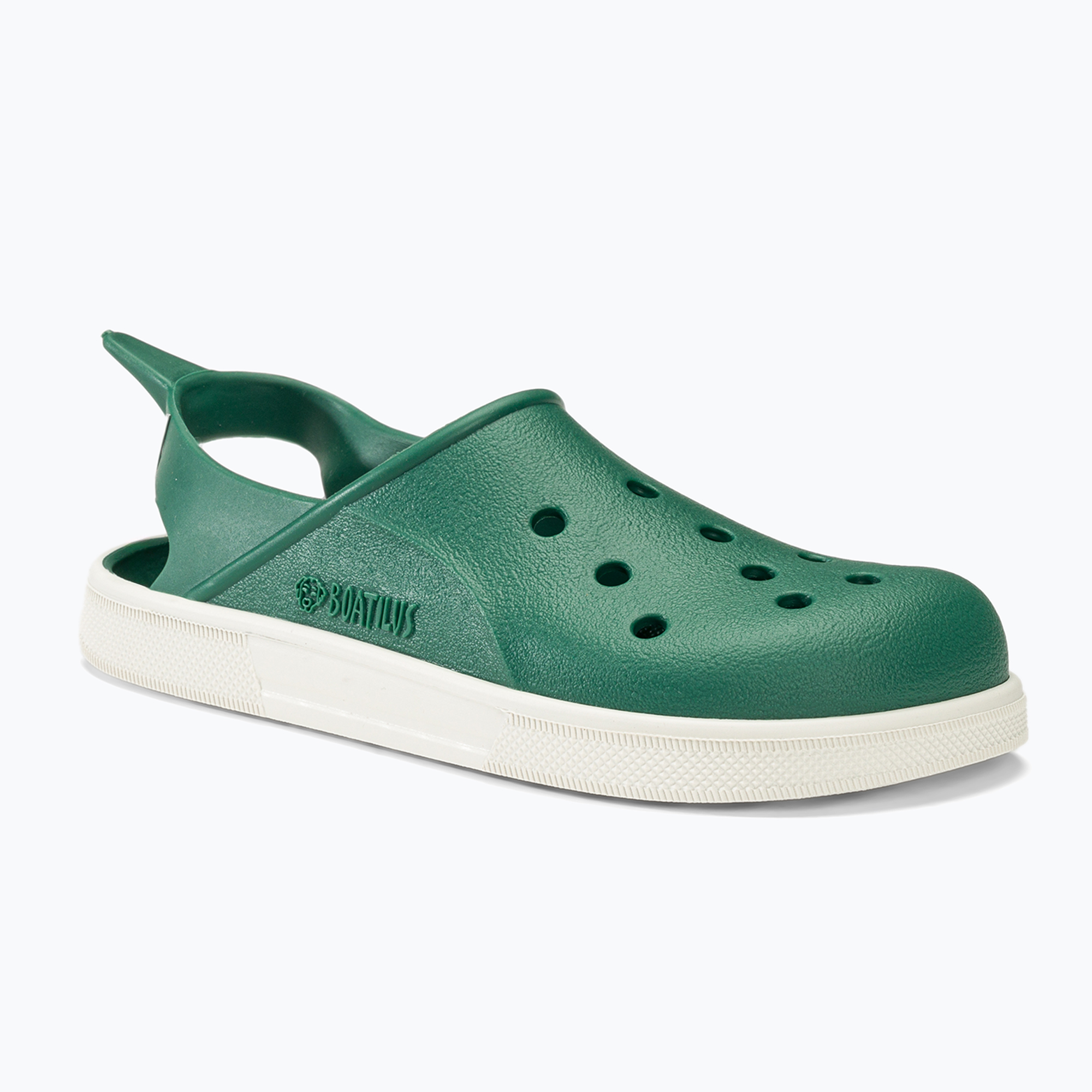 BOATILUS Cloggy forest/white junior sandals (28/29 EU)