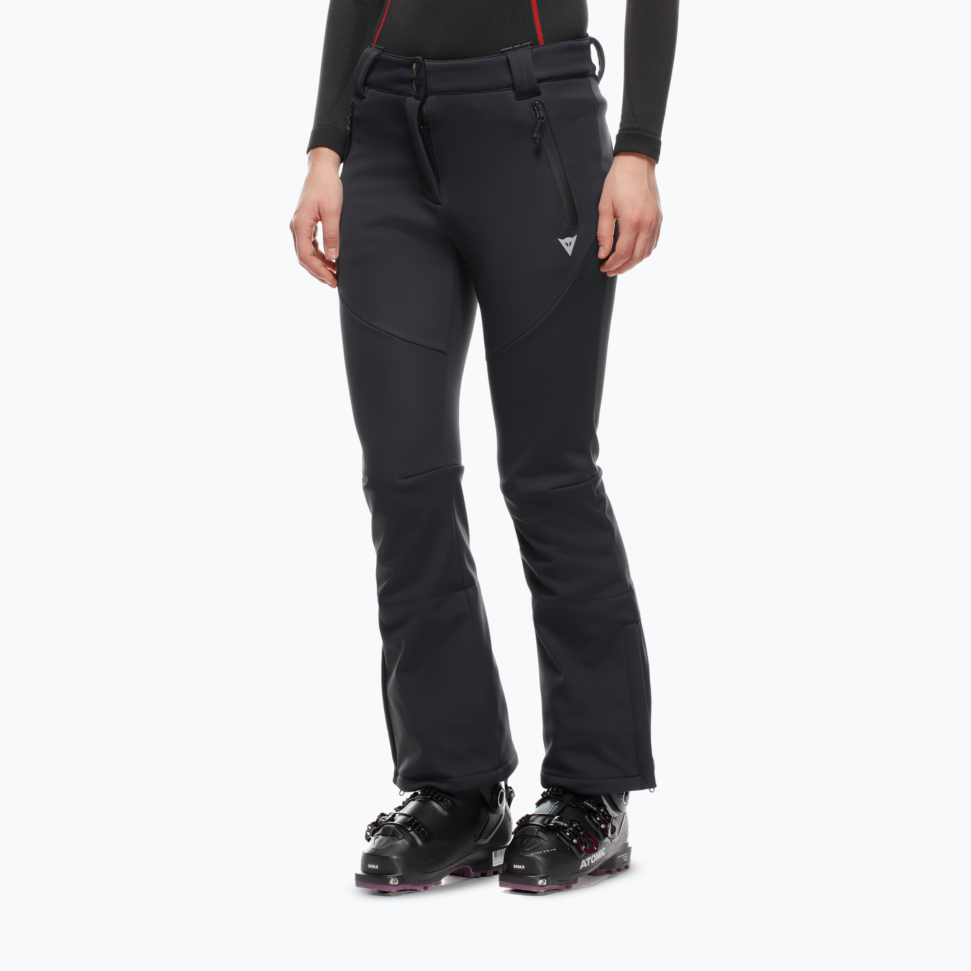 Women's ski trousers Dainese Eira Softshell stretch limo (M)