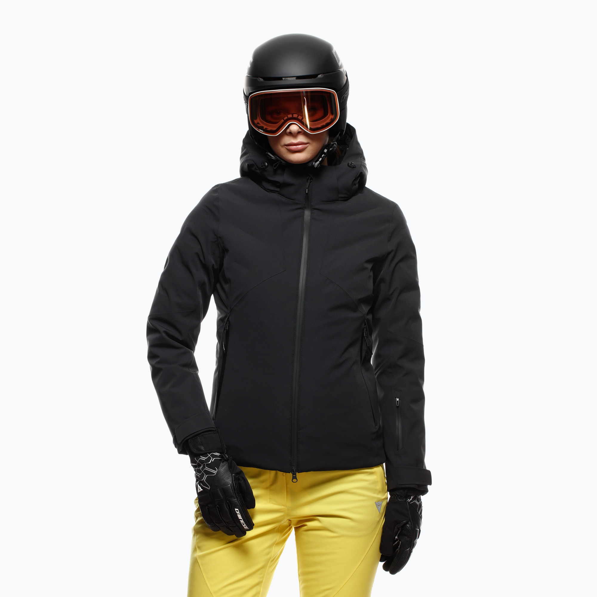 Women's ski jacket Dainese Zives Aerosense-Dry stretch limo (M)
