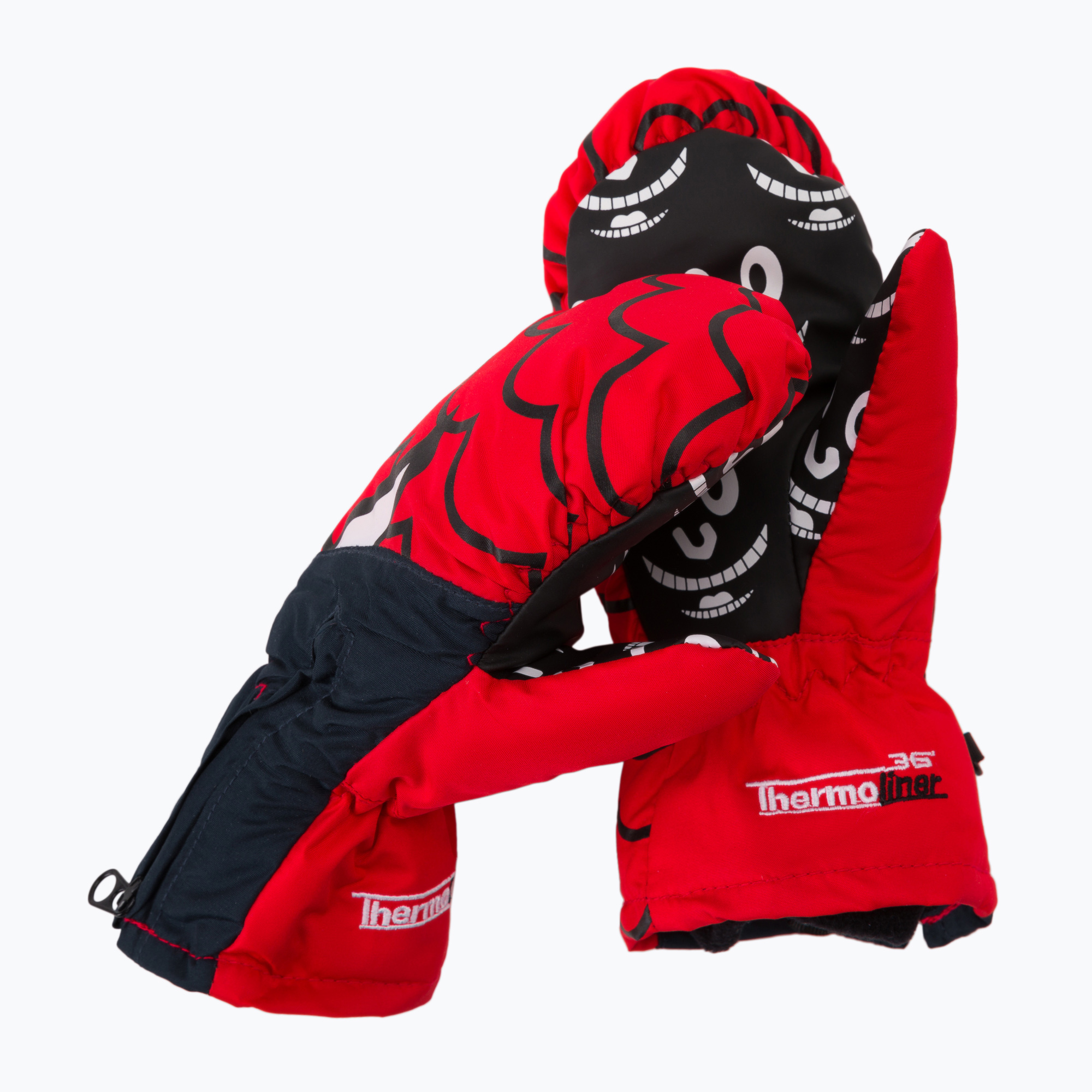 Level Lucky Mitt children's ski glove red 4146 (II)