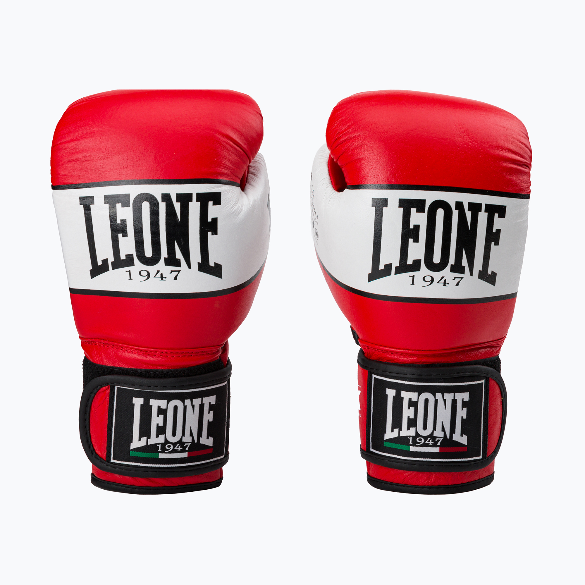 LEONE 1947 Shock red boxing gloves GN047 (14 oz)