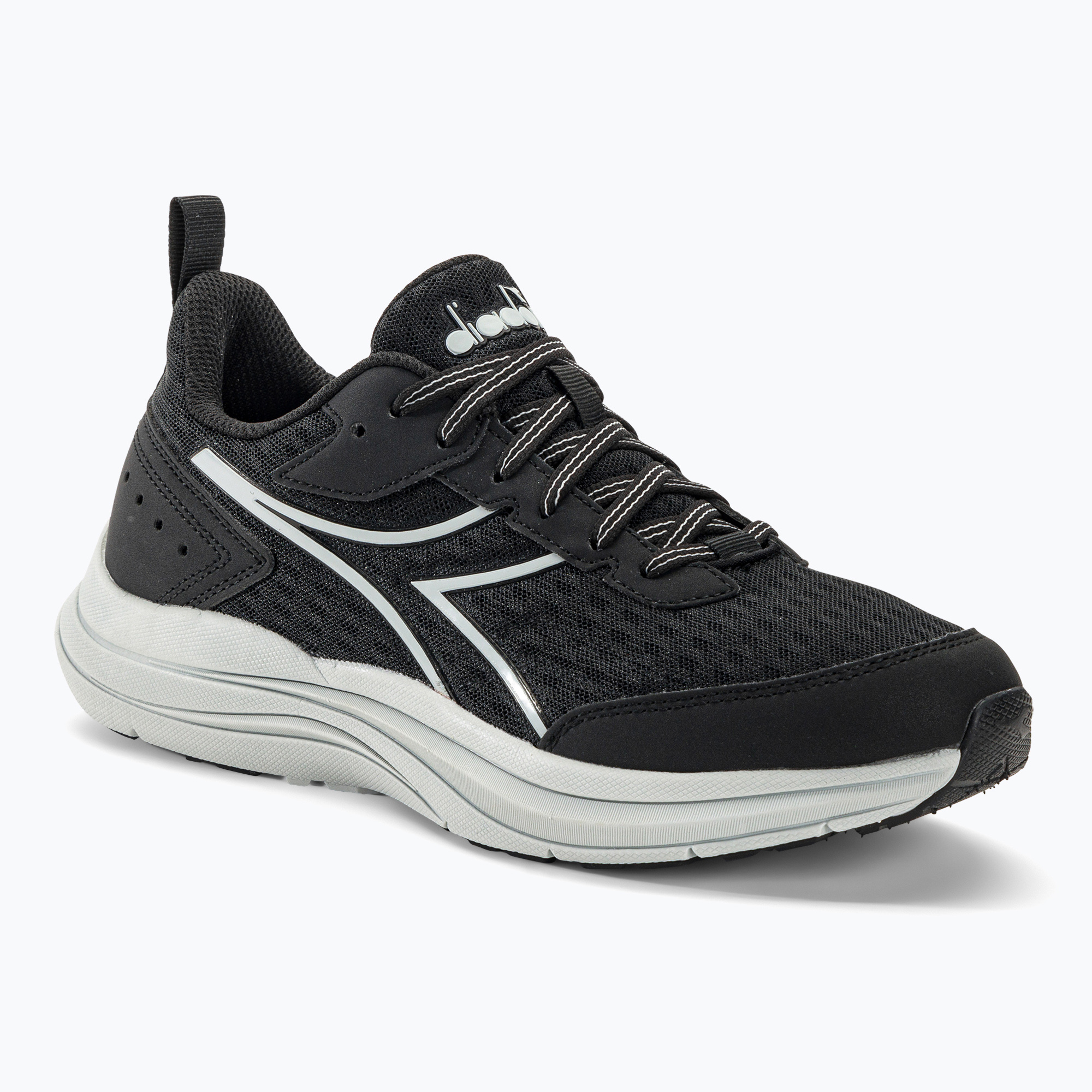 Women's running shoes Diadora Snipe black/glacier gray (40 EU)