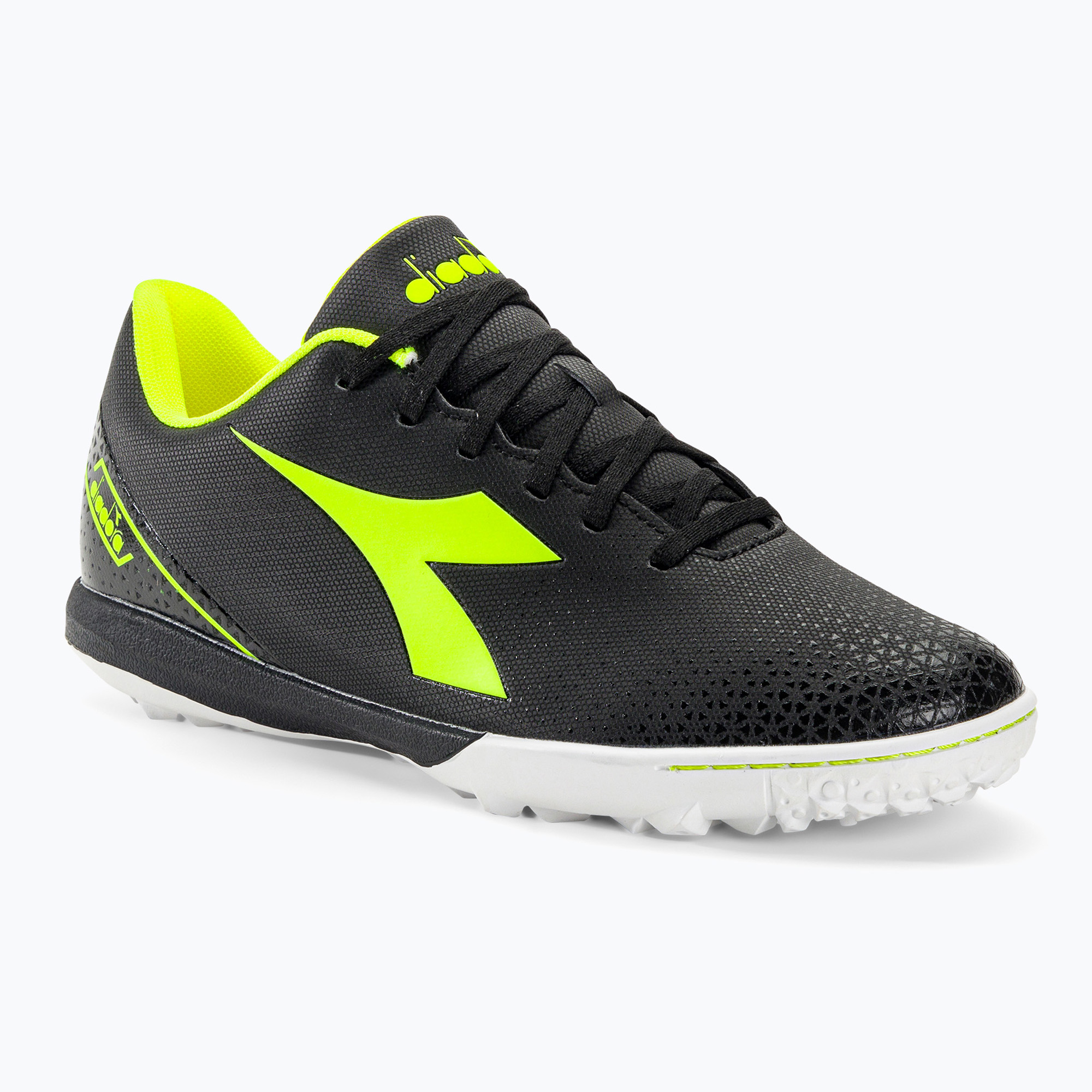 Men's Diadora Pichichi 6 TFR football boots black/yellow fi dd/white (40 EU)