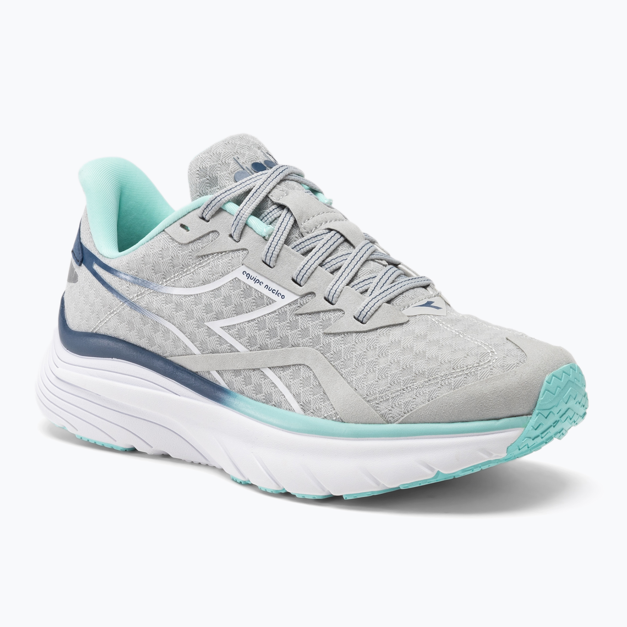 Women's running shoes Diadora Equipe Nucleo silver dd/white/aruba blue (38.5 EU)