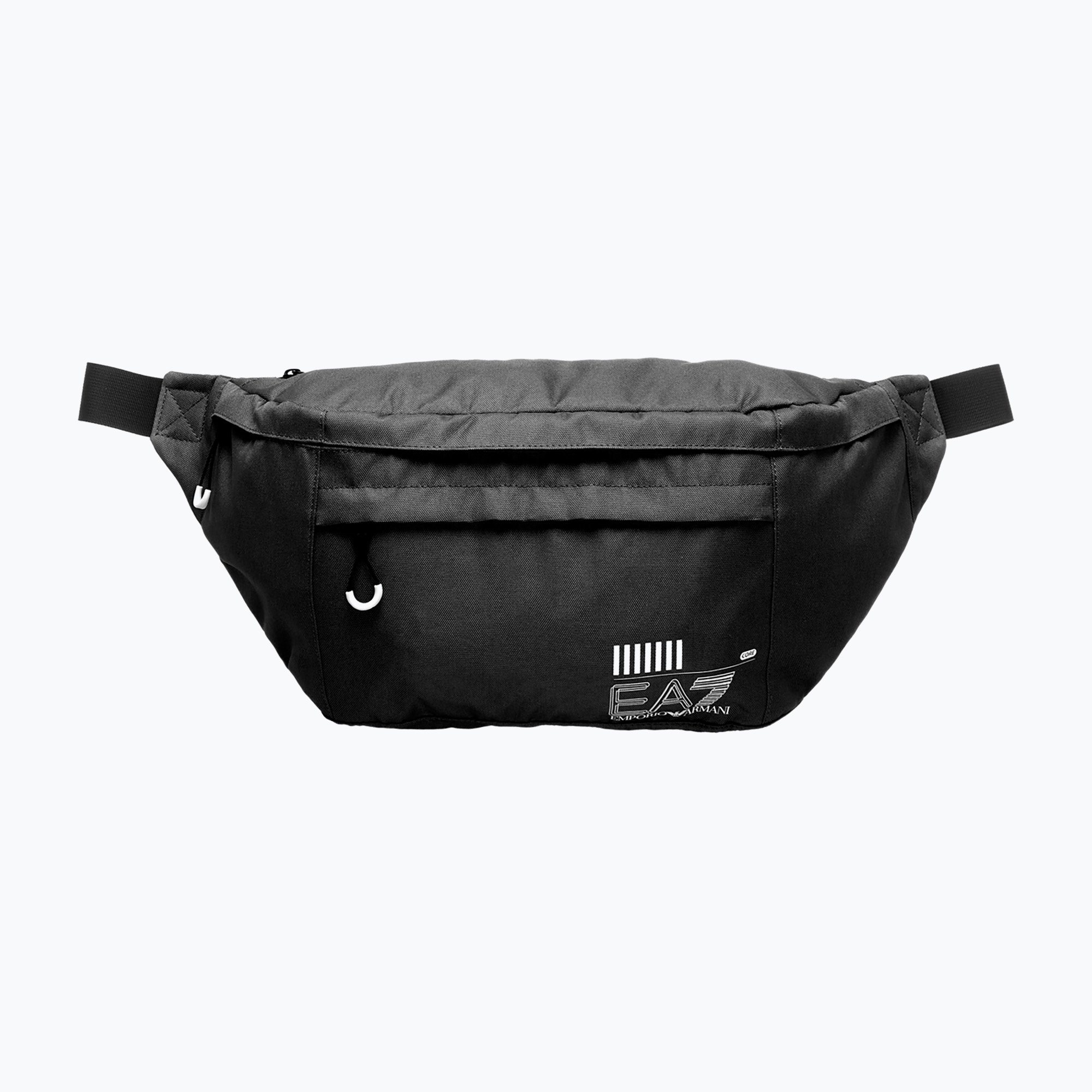 EA7 Emporio Armani Train Core Maxi Sling 7 l black/white logo kidney pouch (7 l)