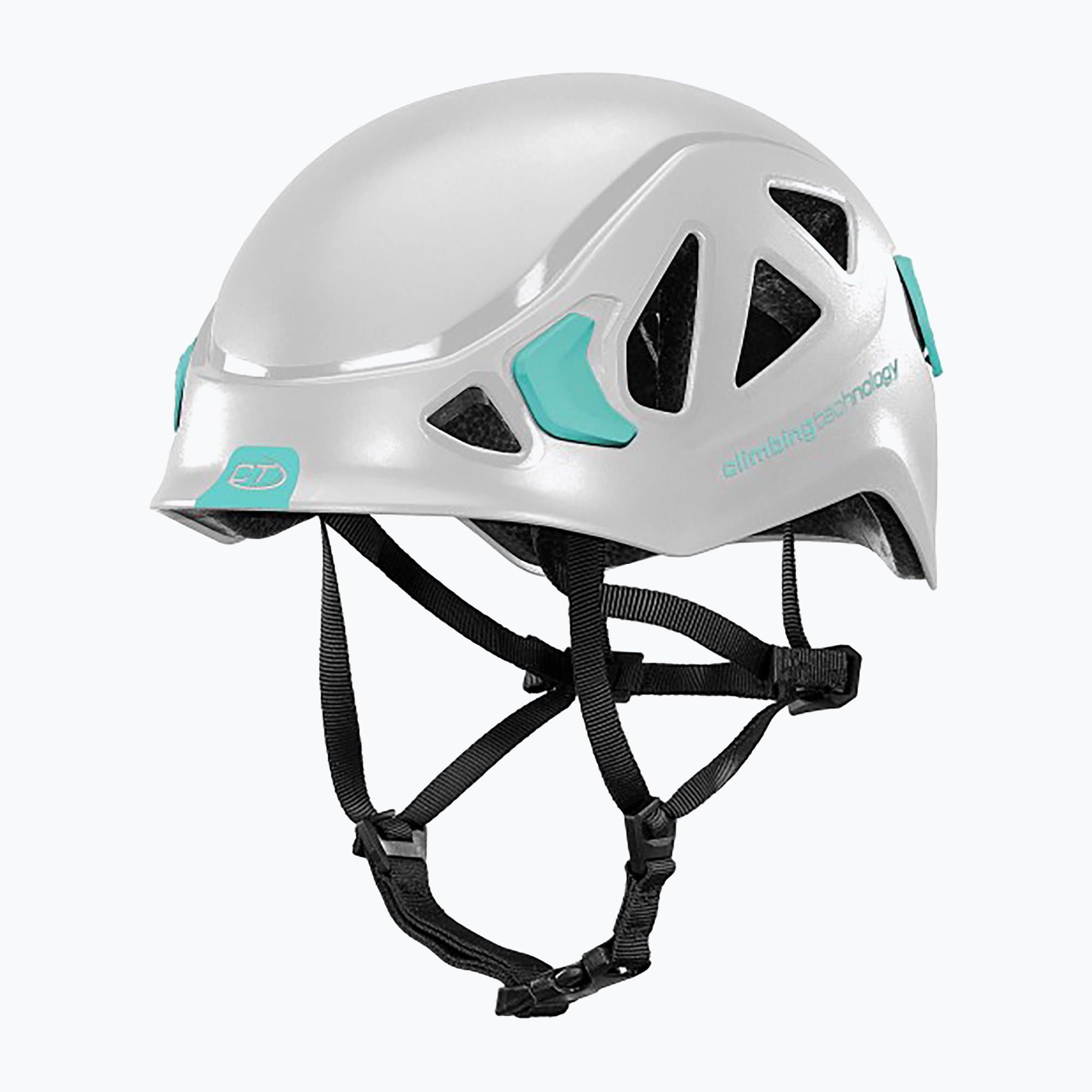 Climbing Technology Eclipse climbing helmet white/aquamarine