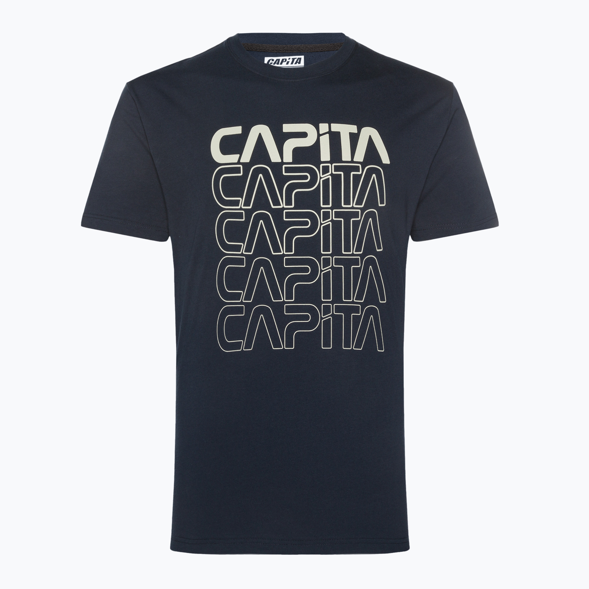 CAPiTA Worm washed navy T-shirt (XL)