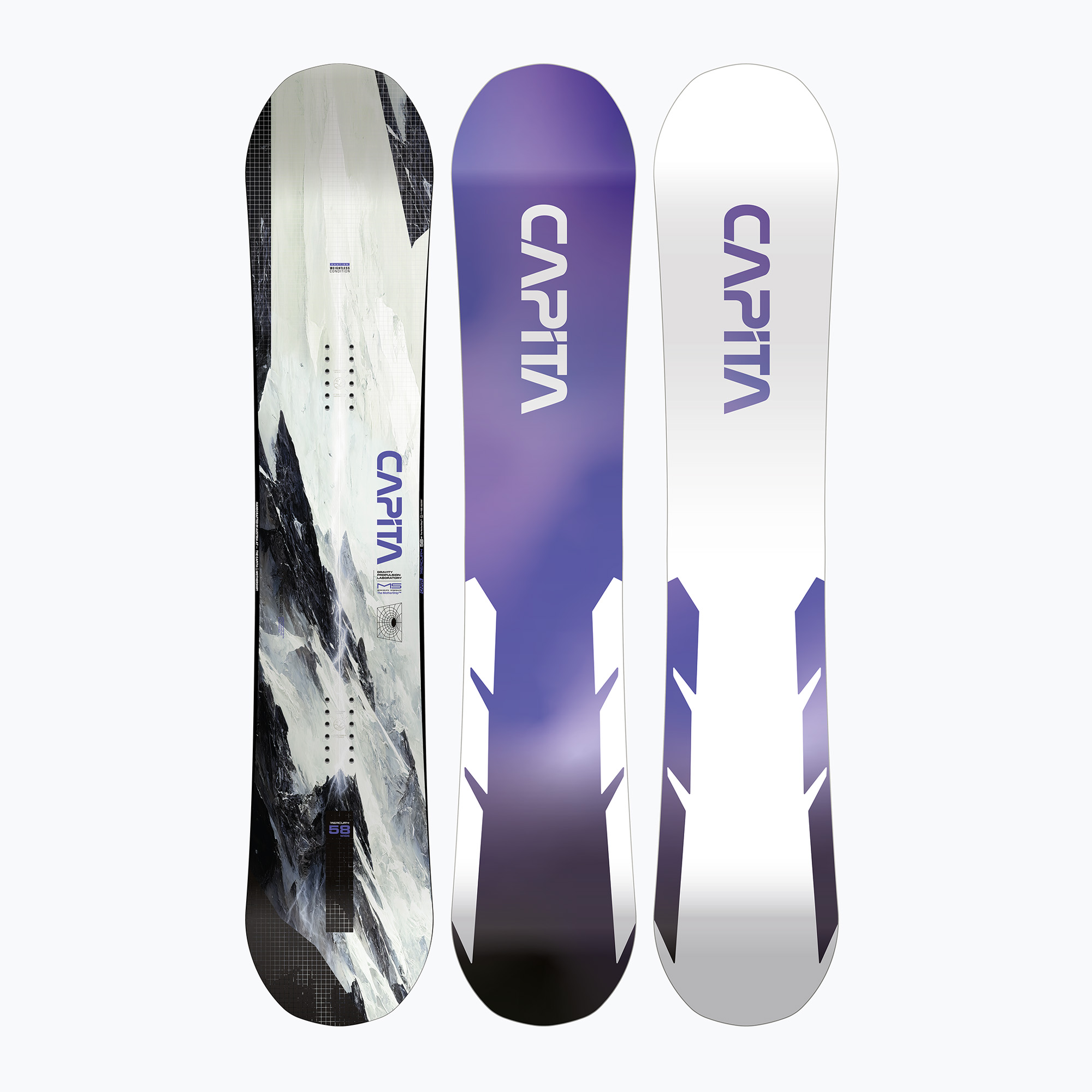Men's CAPiTA Mercury Wide '25 Snowboard (160 cm)