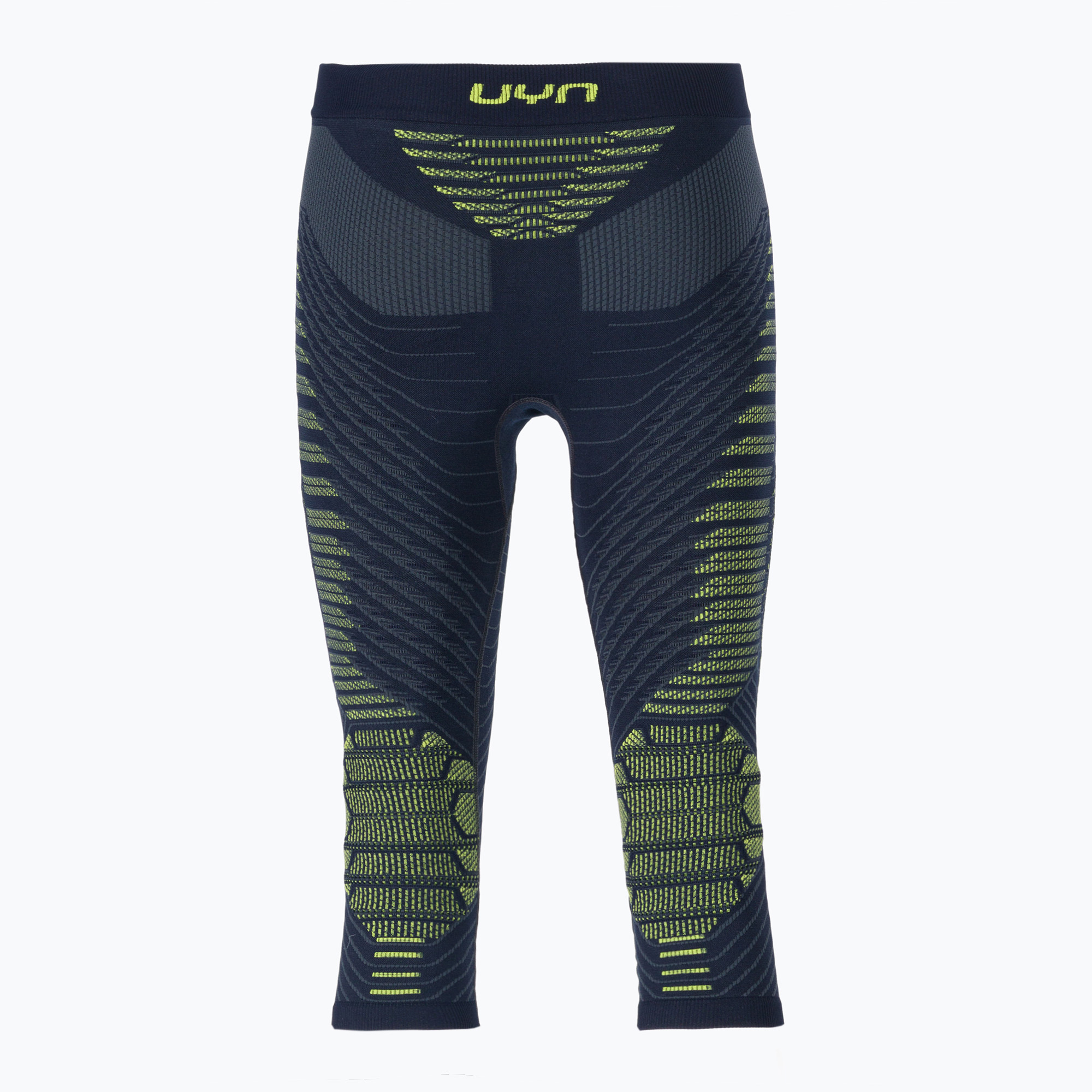Men's thermoactive pants UYN Resilyon Ue UW Medium dark blue/yellow (S-M)