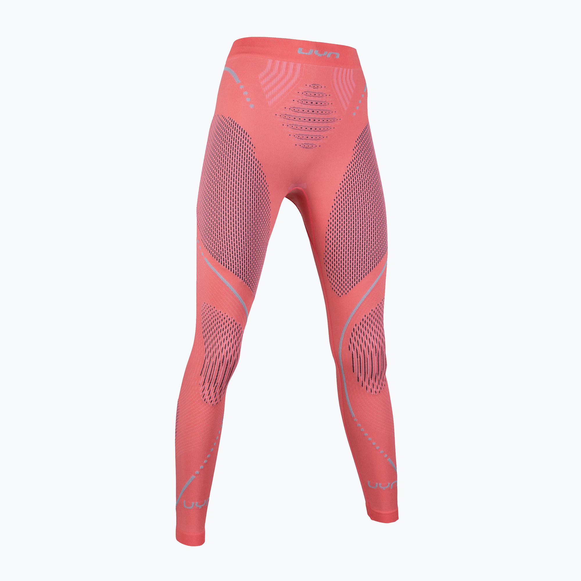 Women's thermoactive pants UYN Evolutyon UW Long strawberry/pink/turquoise (L-XL)