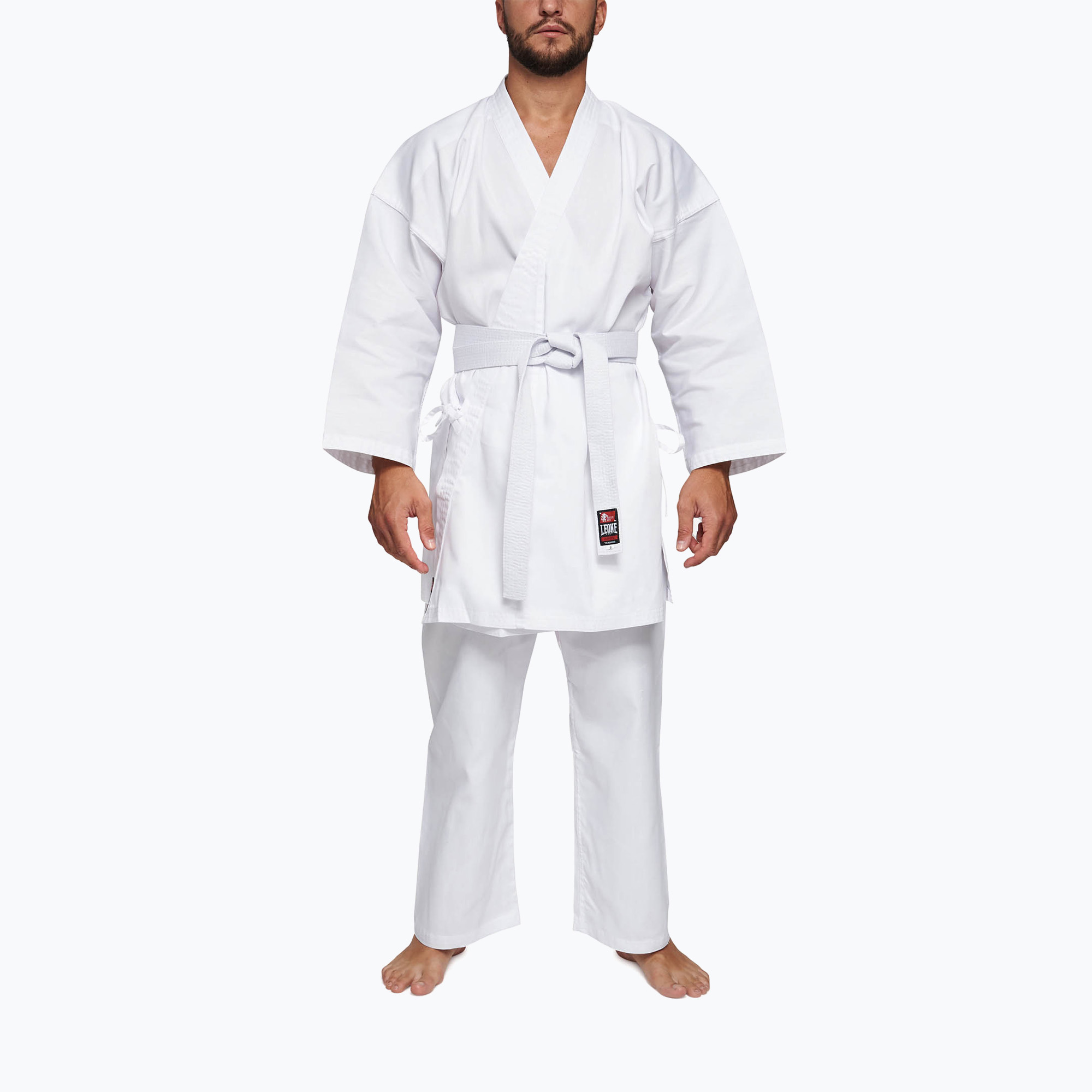 Karategi LEONE 1947 white AB400 (110 cm)