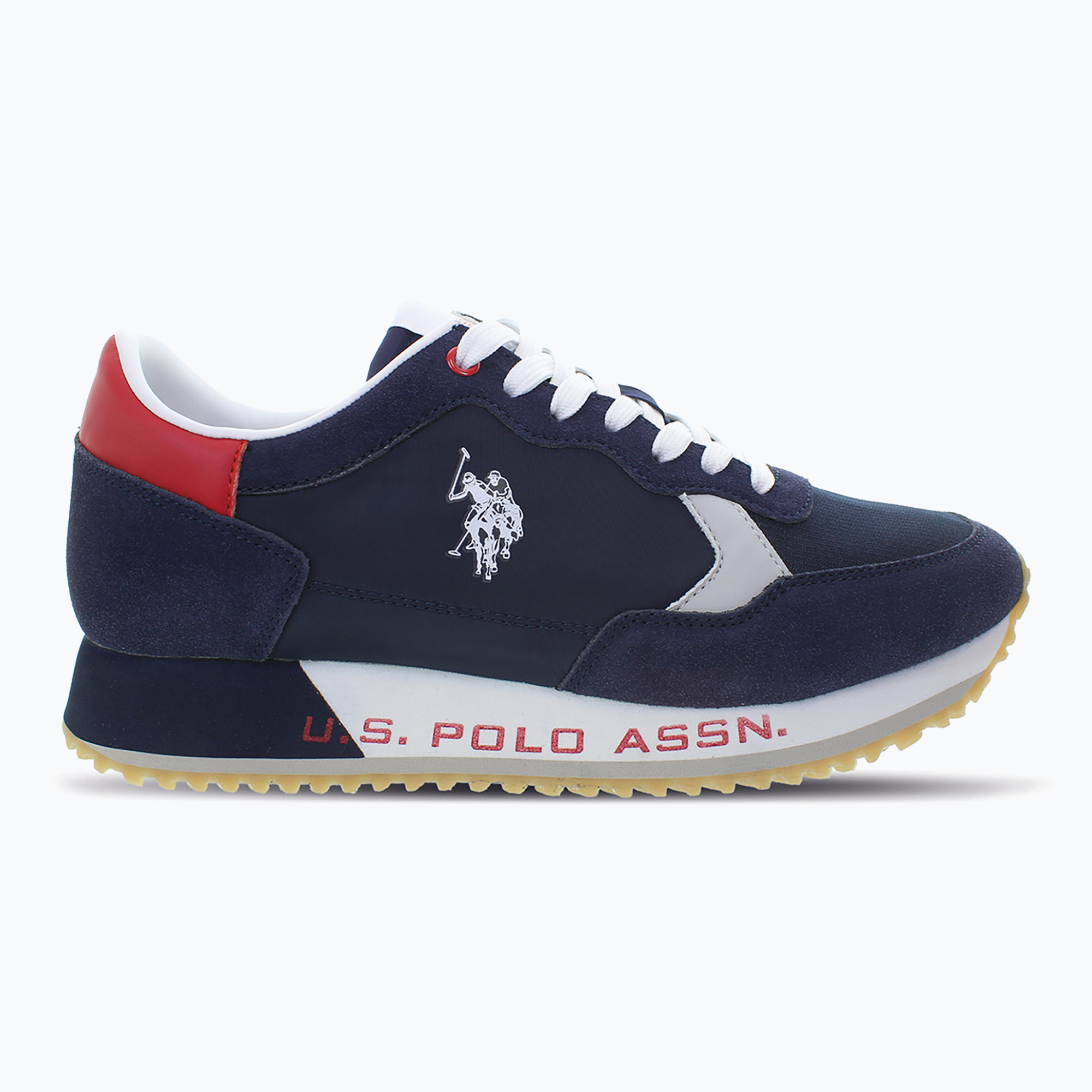 Men's shoes U.S. Polo Assn. CLEEF006B navy/red