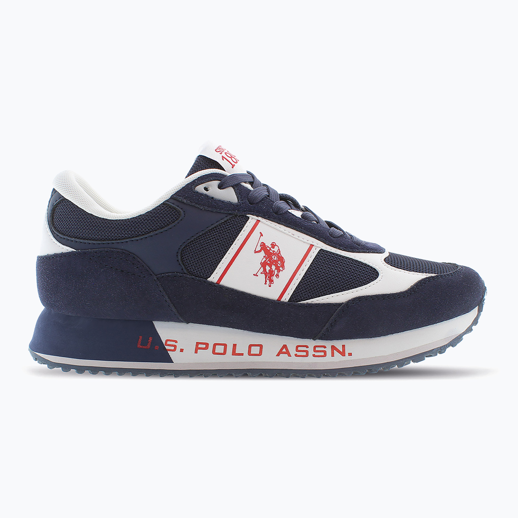 Men's shoes U.S. Polo Assn. CLEEF007A navy/white (45 EU)