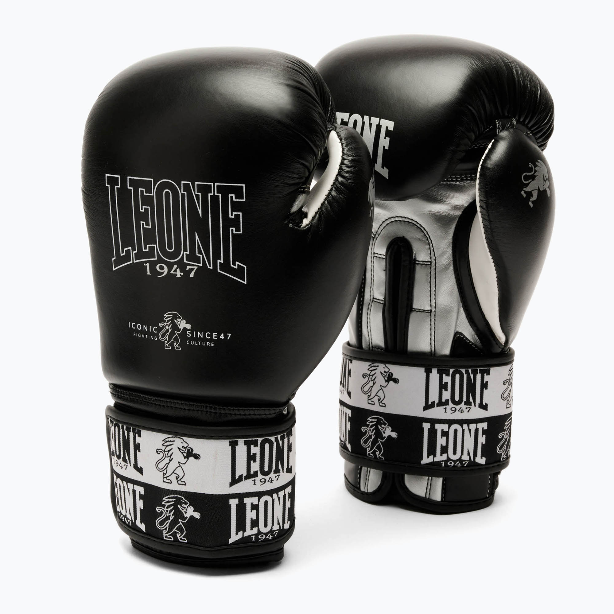 LEONE boxing gloves 1947 Iconic black (14 oz)
