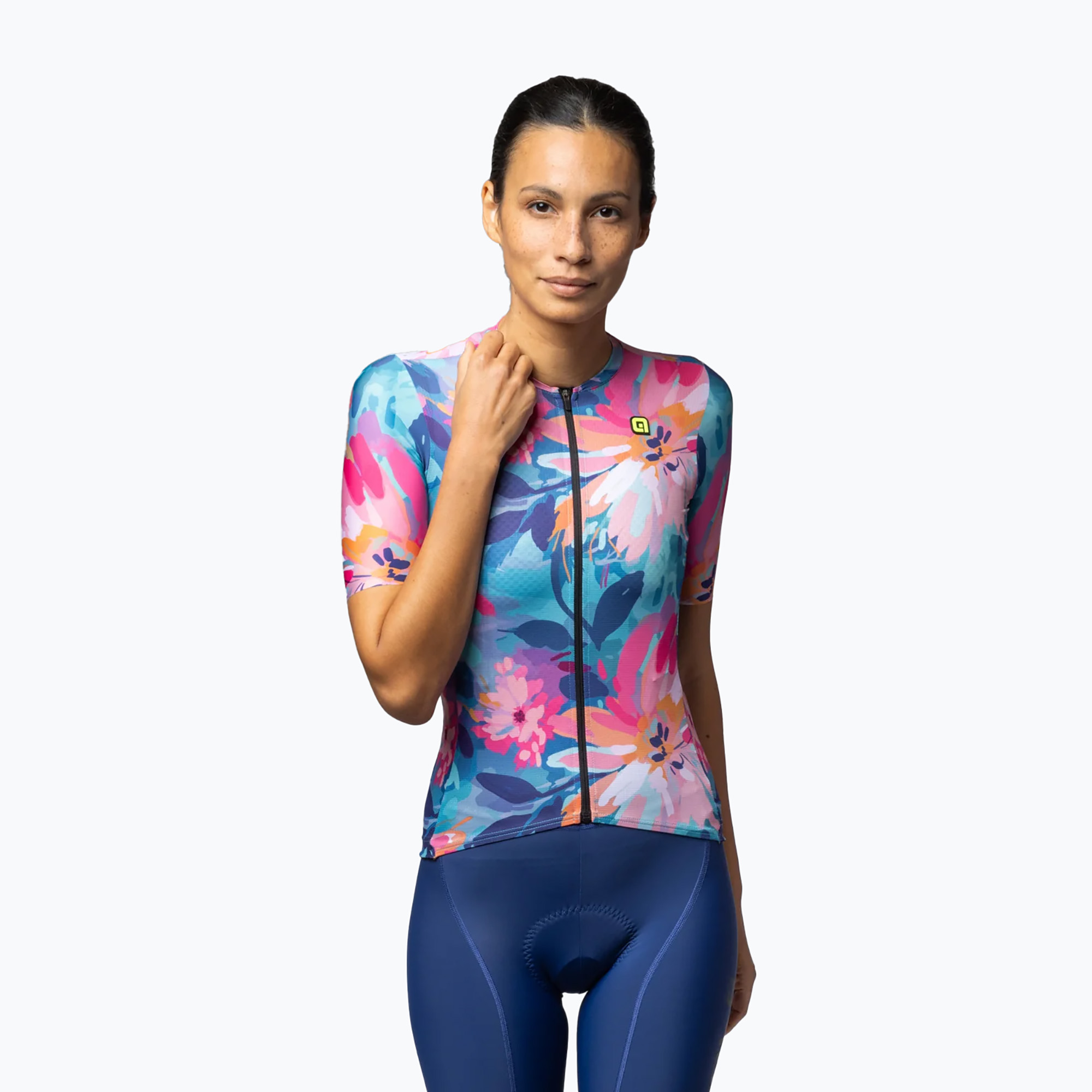 Women's cycling jersey Alé Jardin multicolor (XL)
