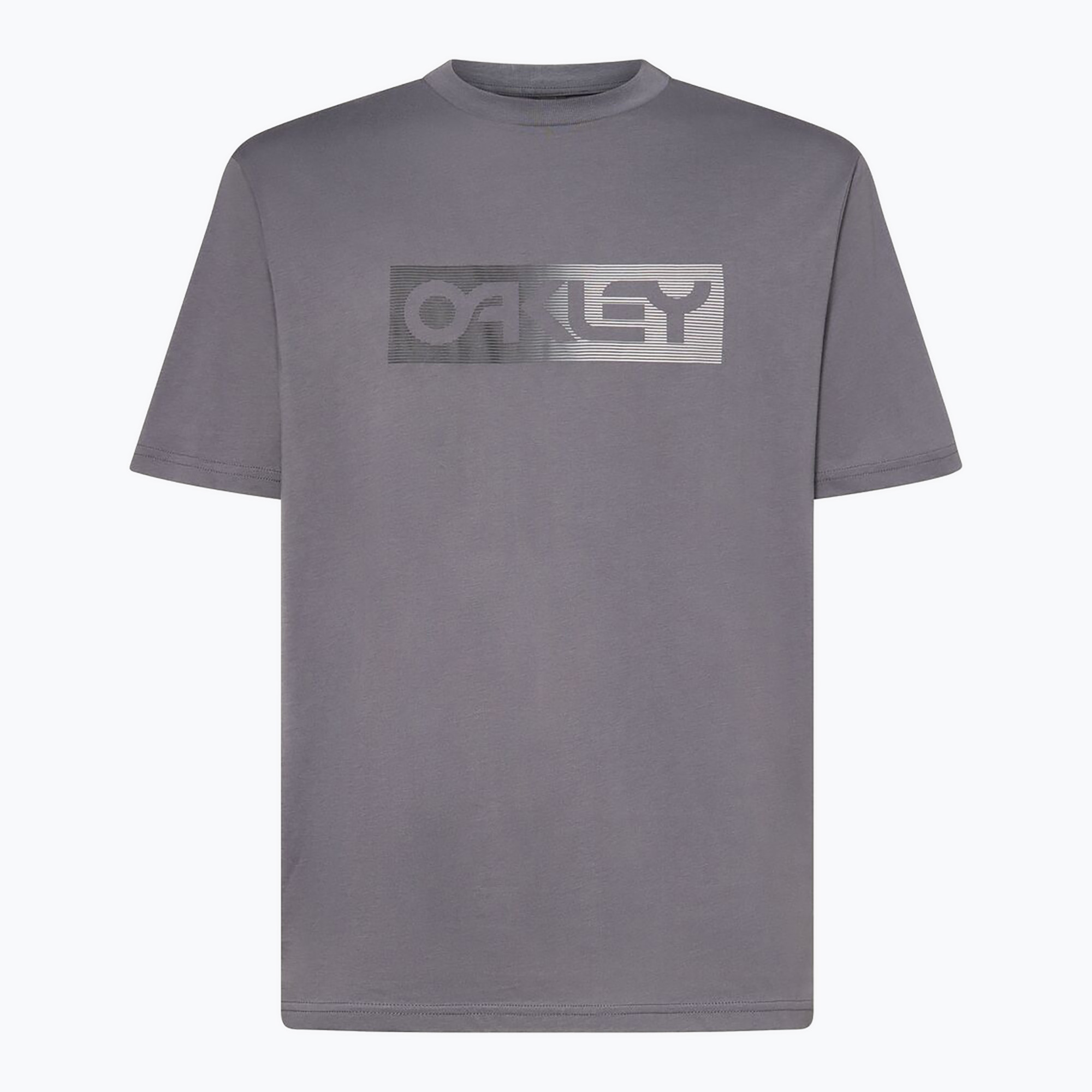 Men's T-shirt Oakley Dual Oakley B1B Logo Tee uniform grey (S)