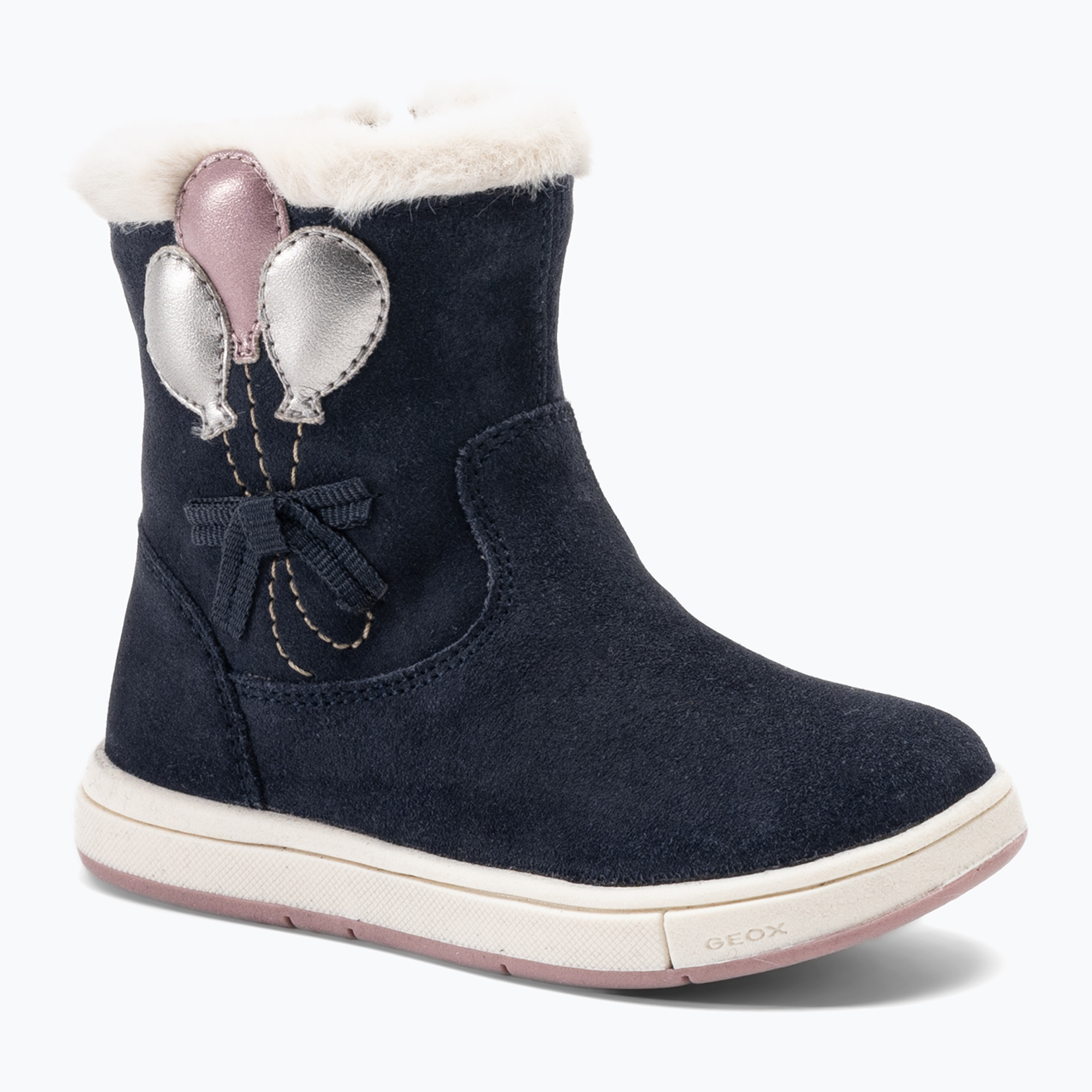 Geox Trottola navy/pink children's shoes (22 EU)