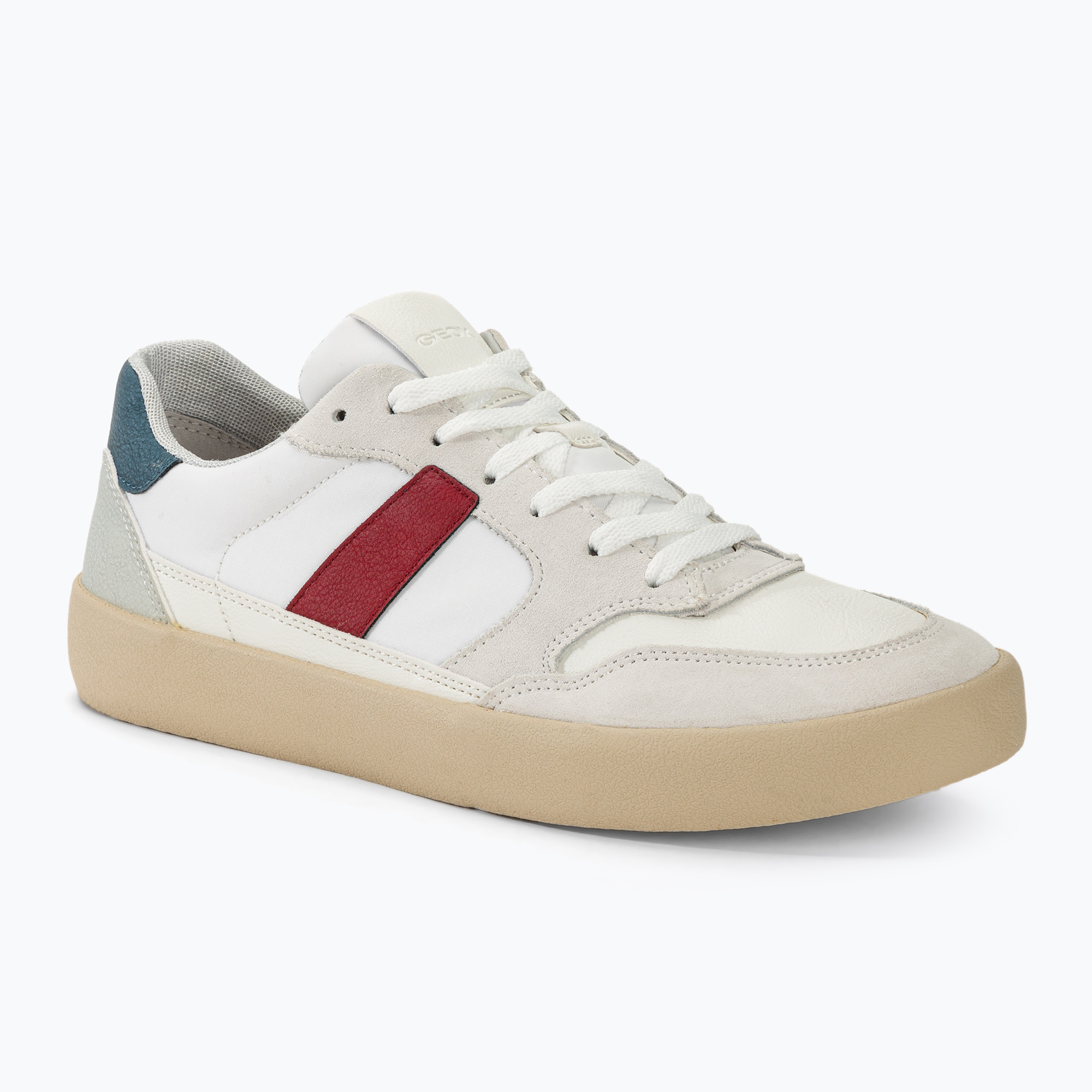 Geox Affile white/red men's shoes (41 EU)