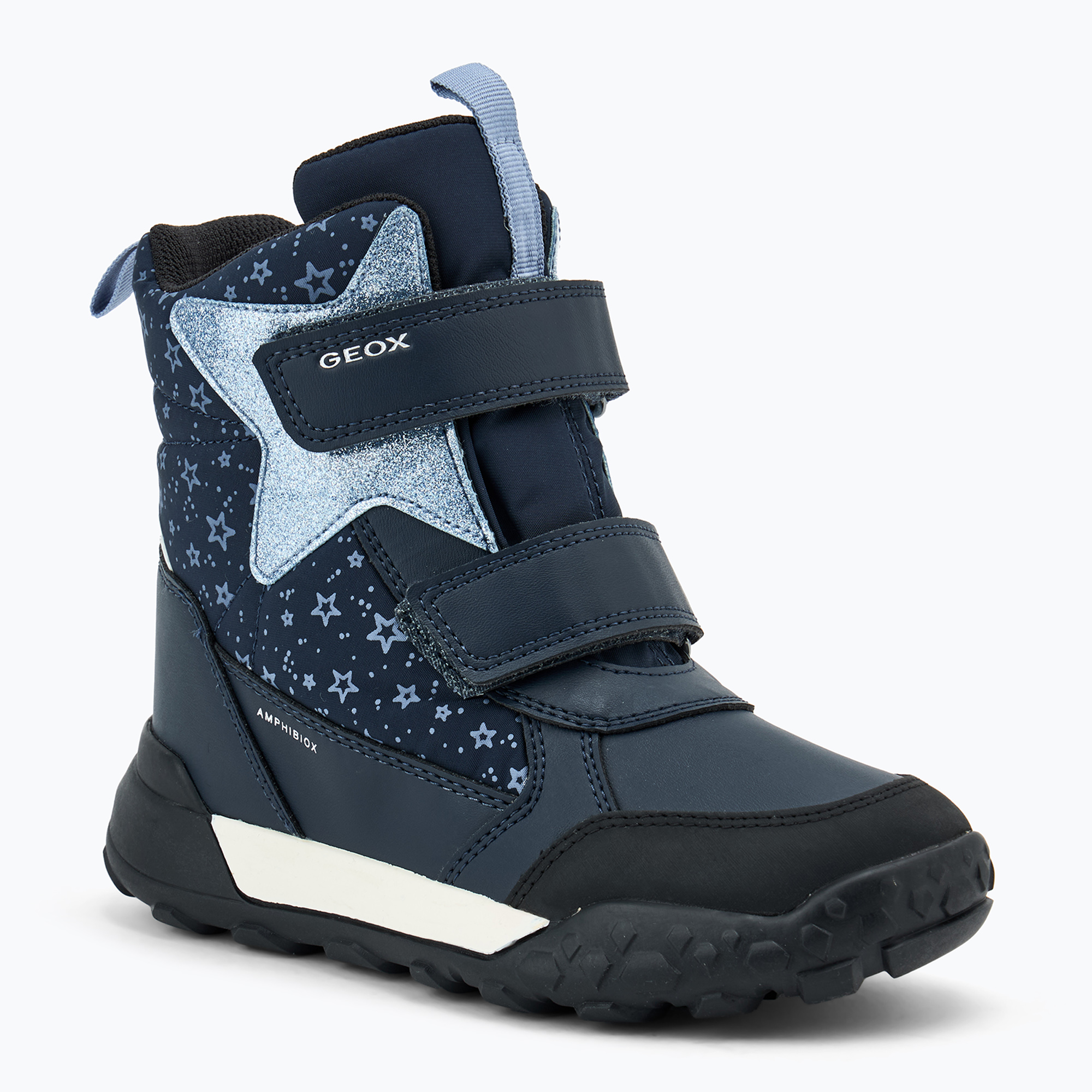 Geox Trekkyup ABX navy/light avio junior snow boots (31 EU)