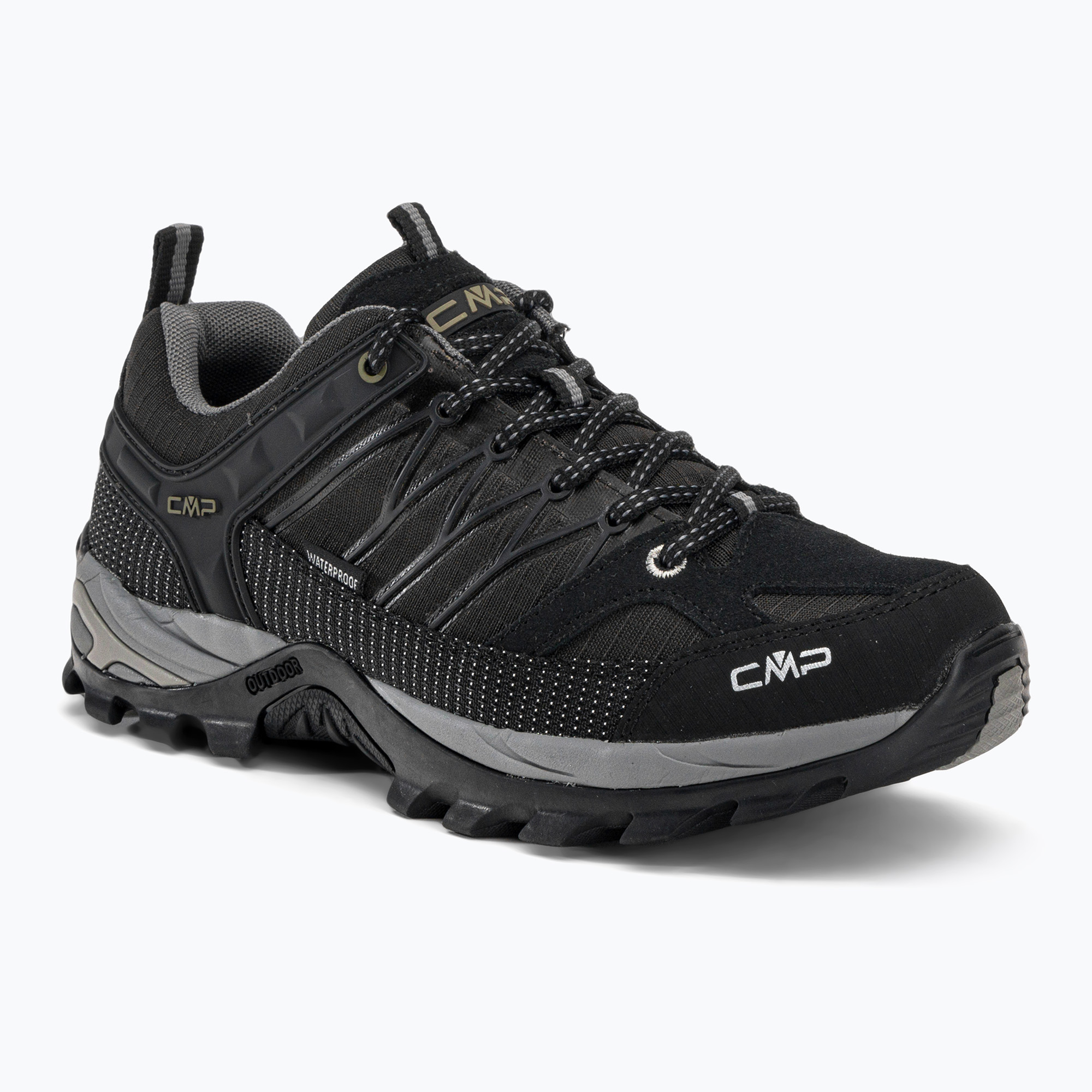 Men's trekking boots CMP Rigel Low Wp grey 3Q54457/73UC (41 EU)