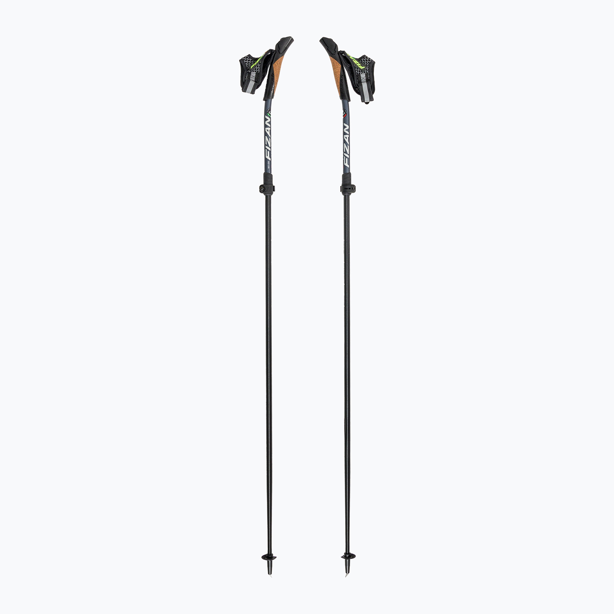 Fizan Tecno Impulse Race grey S22 7510 Nordic walking poles (117-130 cm)