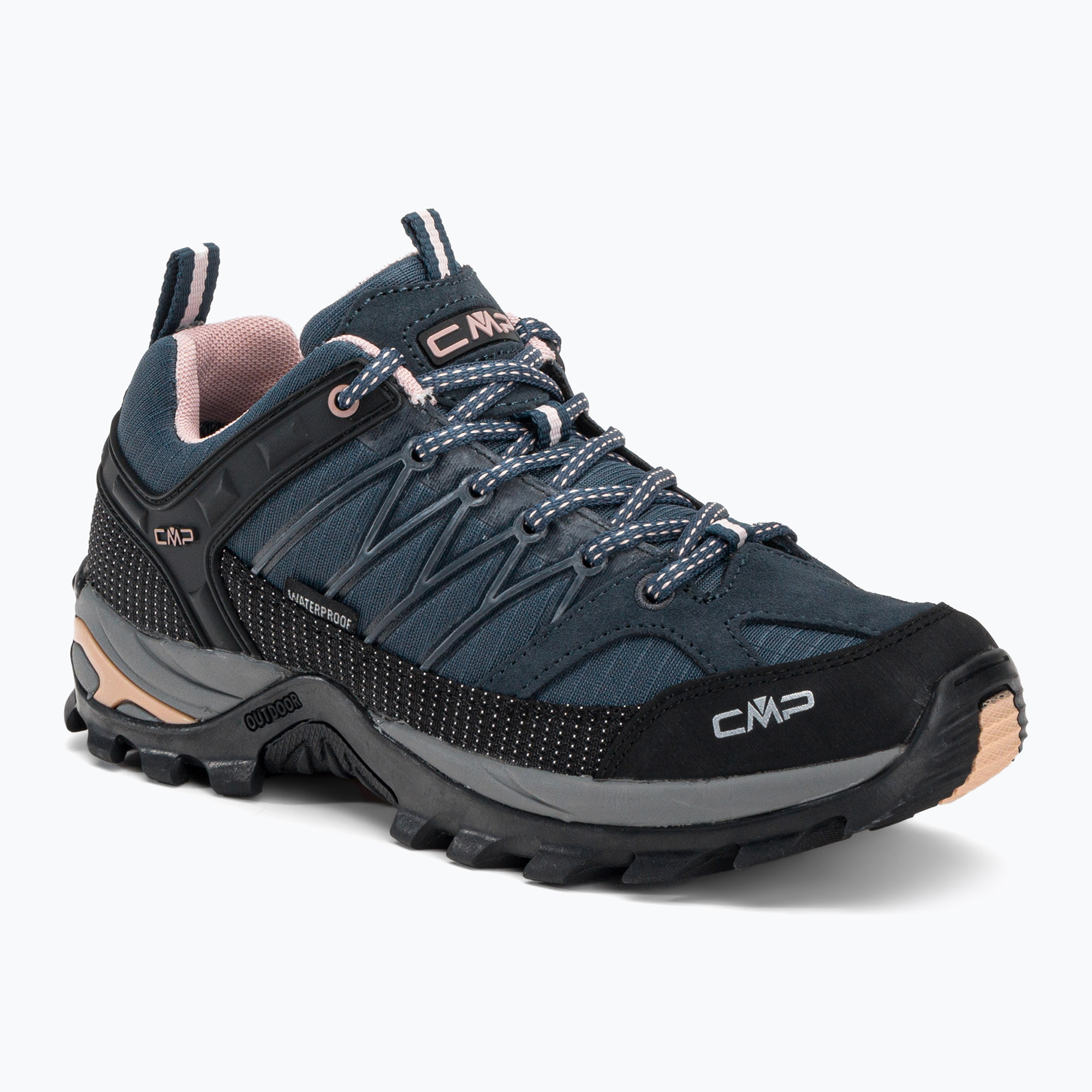 Women's trekking boots CMP Rigel Low Wp navy blue 3Q54456/53UG (36 EU)