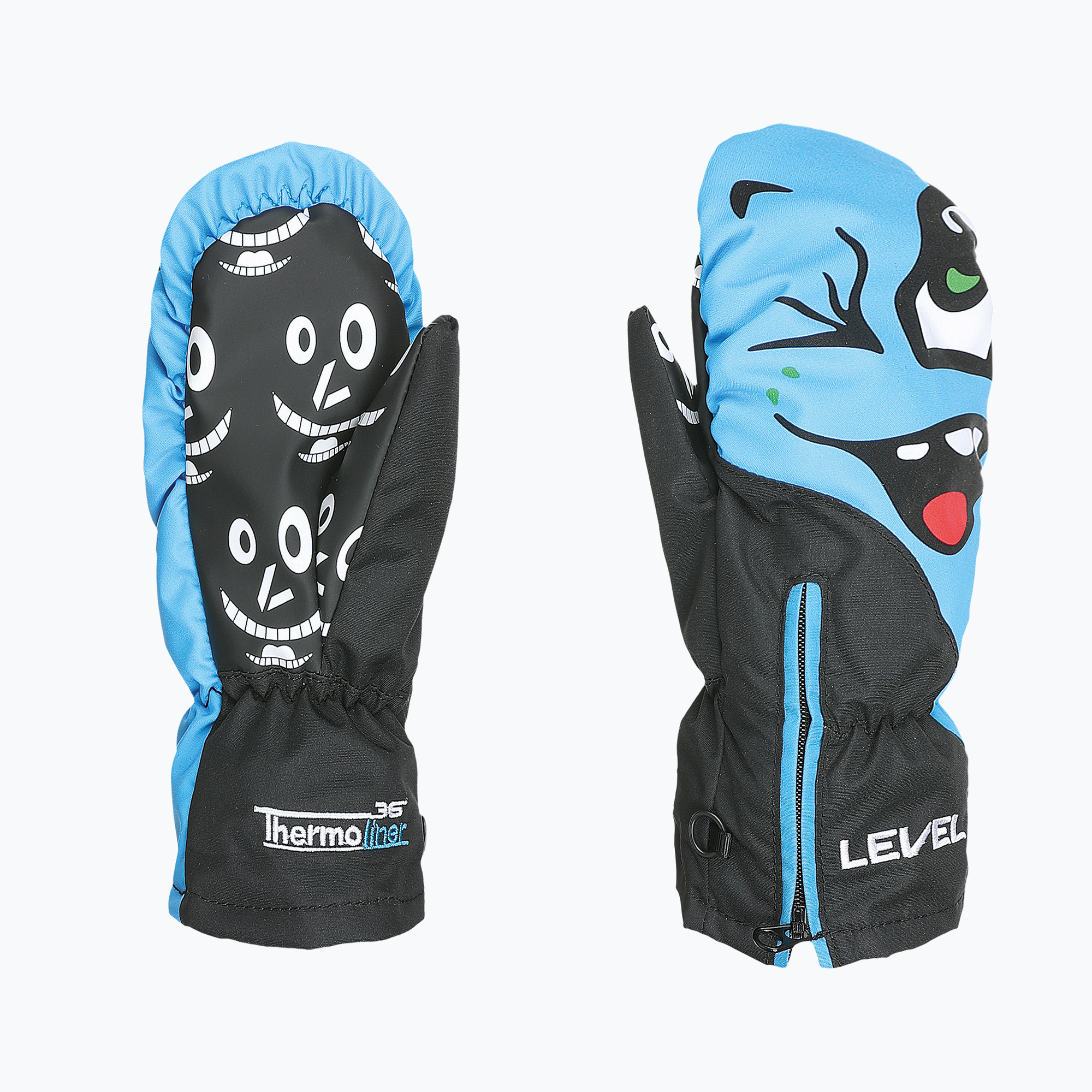 Level Lucky Mitt pattern children's ski gloves (IV)