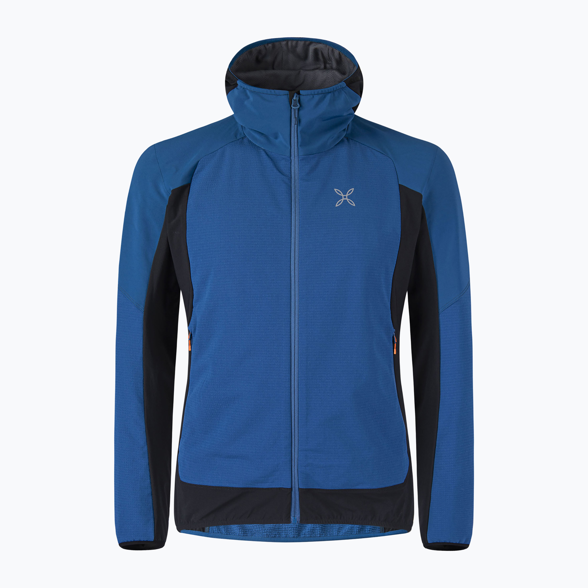 Men's Montura Premium Wind Hoody deep blue/ orange jacket (M)